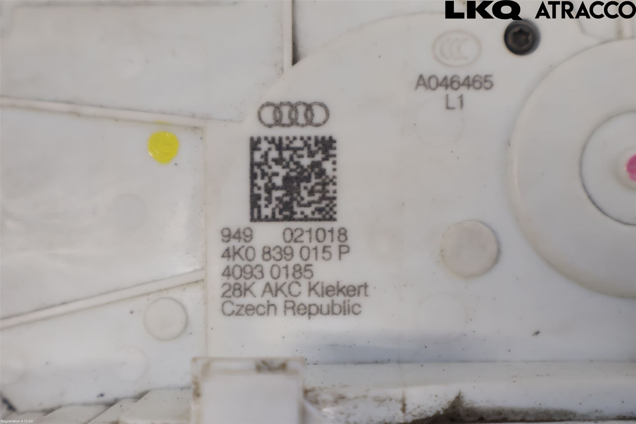 Audi A6 F2/C8 19- Låskista-Dörrlås