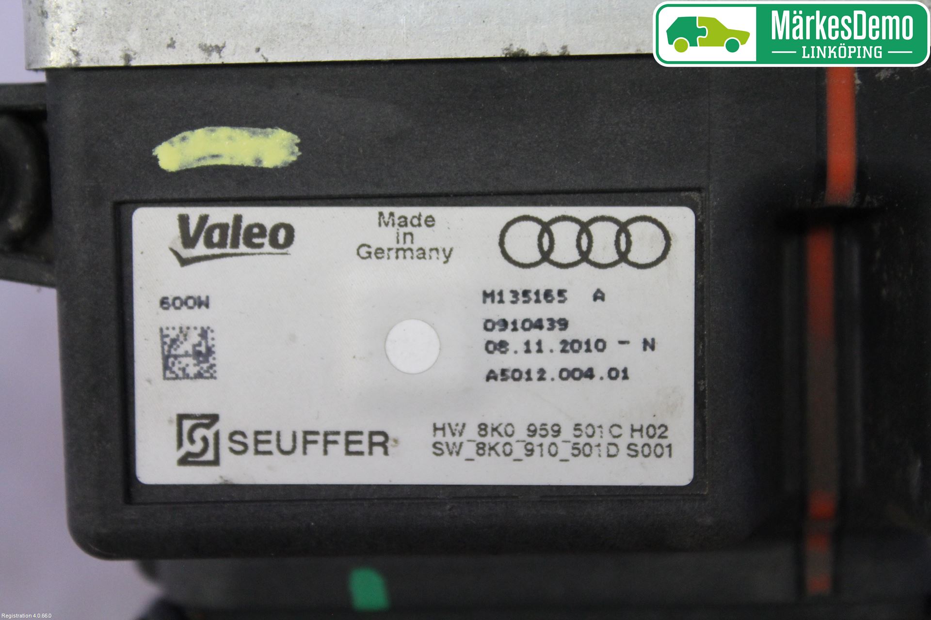 Audi A7/S7 4G 11-17 Relä Kylfläkt