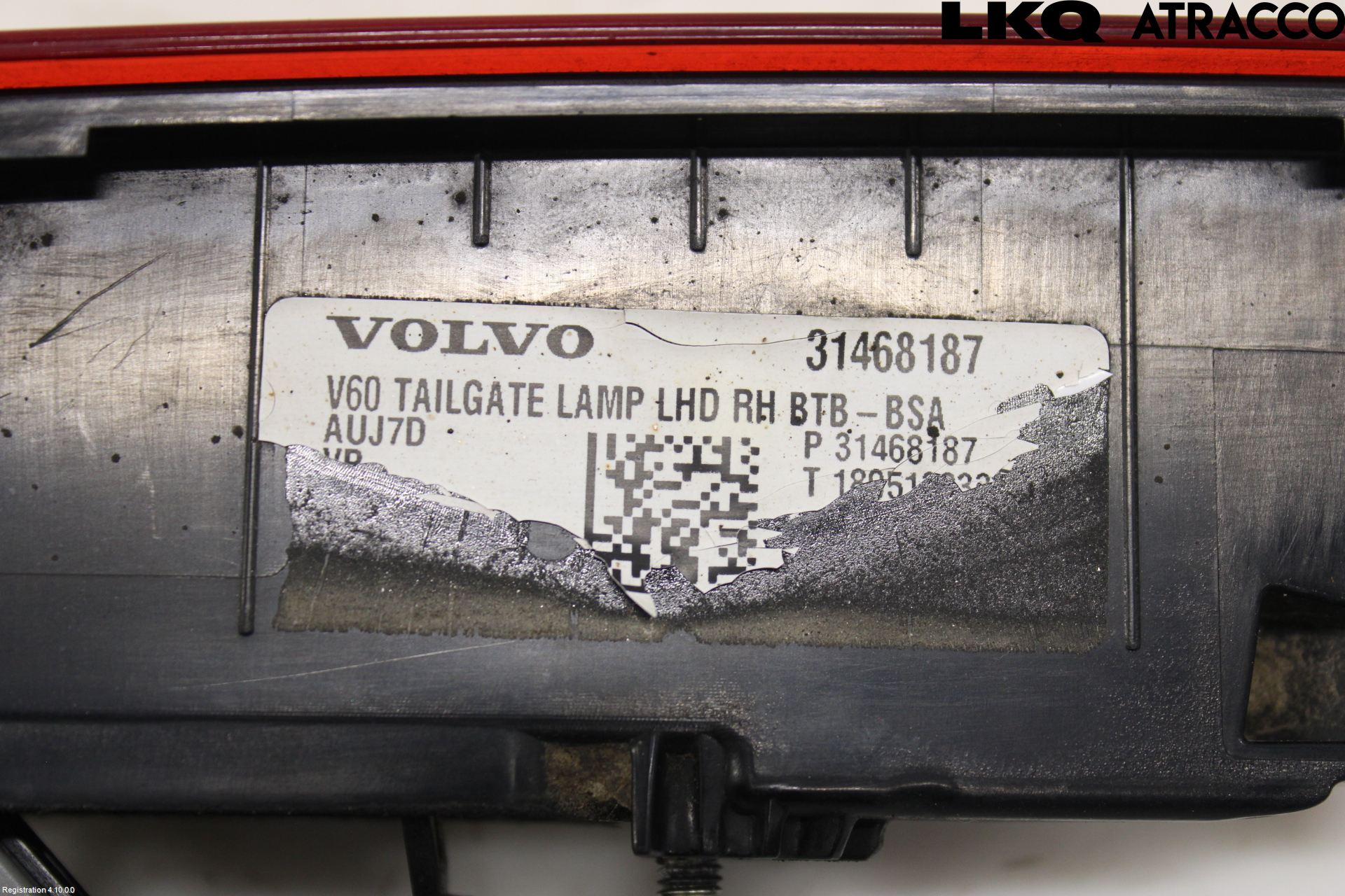 Volvo V60 19- Bakljus Lucka Hö