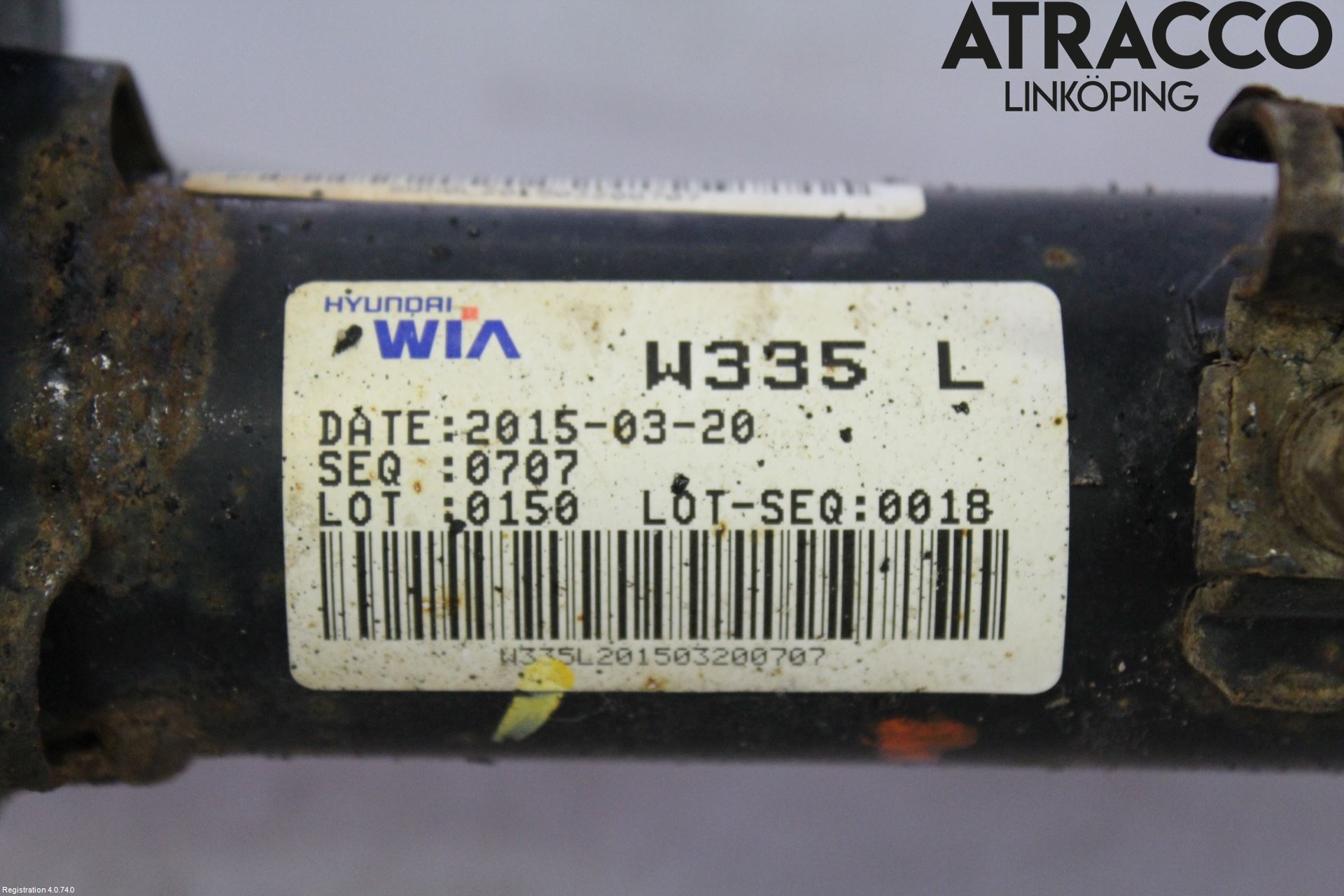 Kia RIO 12-16 Fjäderben Fram Vänster