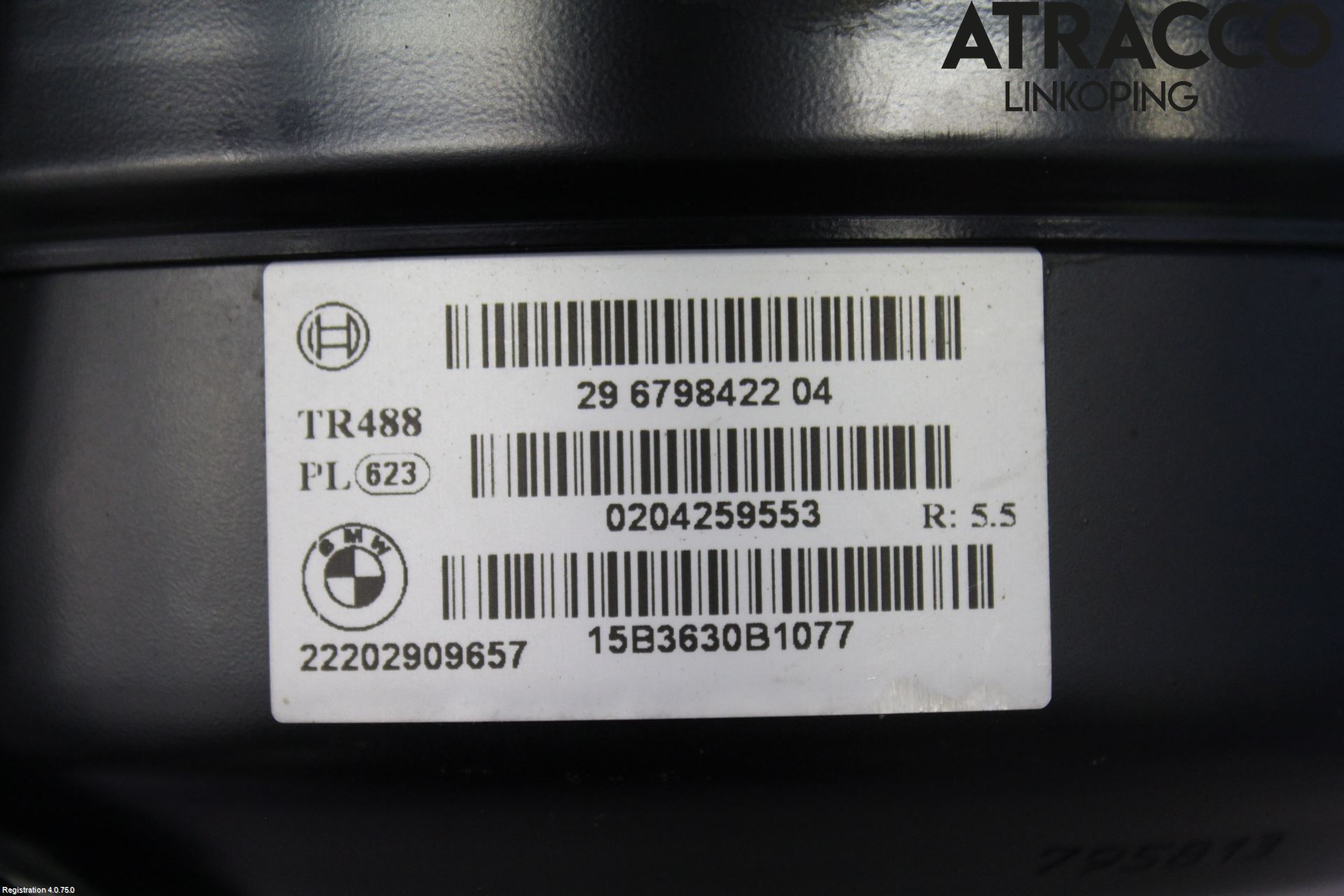 BMW 3 F30/F31/F80 12-19 Bromsservo