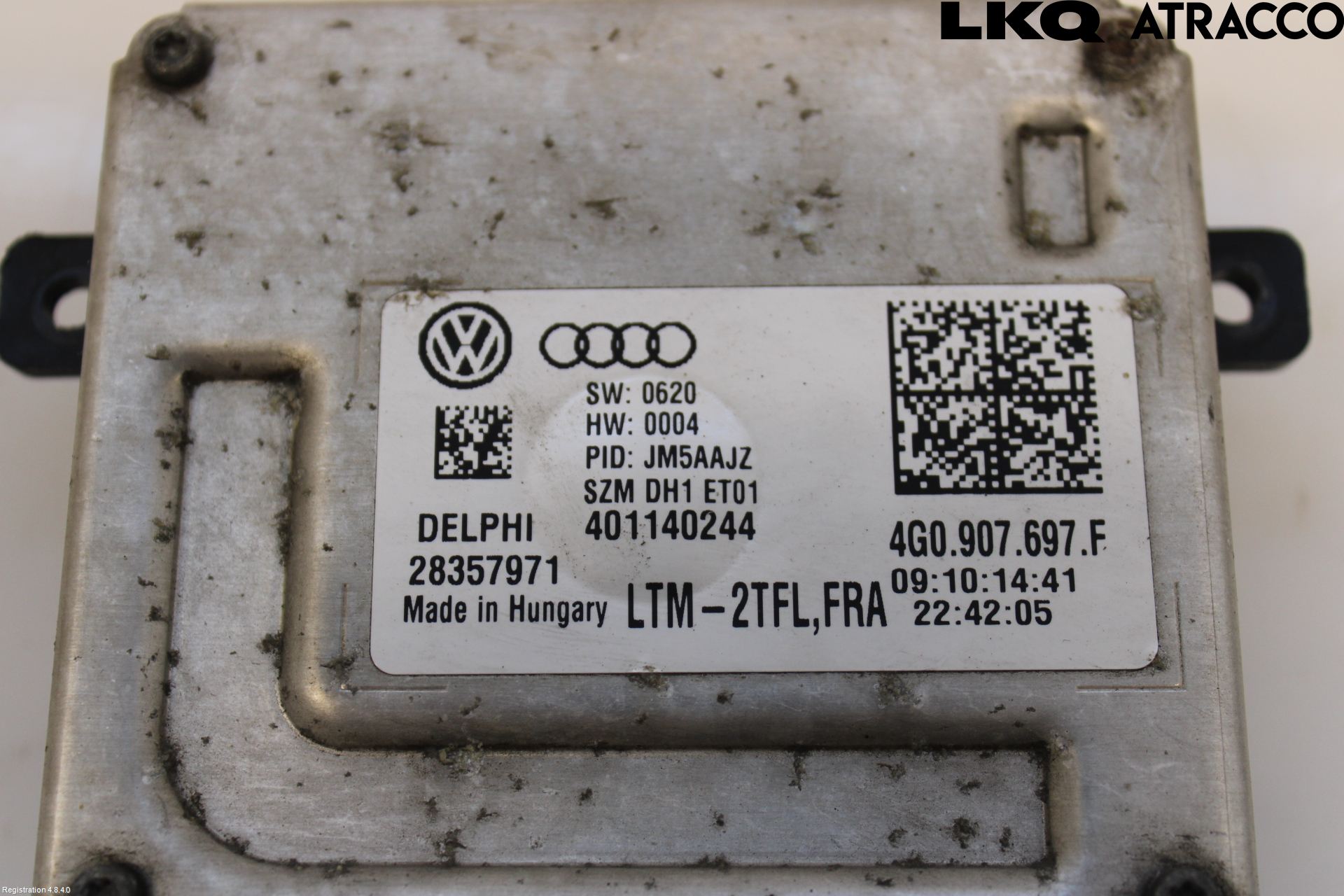 Volkswagen VW PASSAT 15-19 Styrenhet Strålkastare