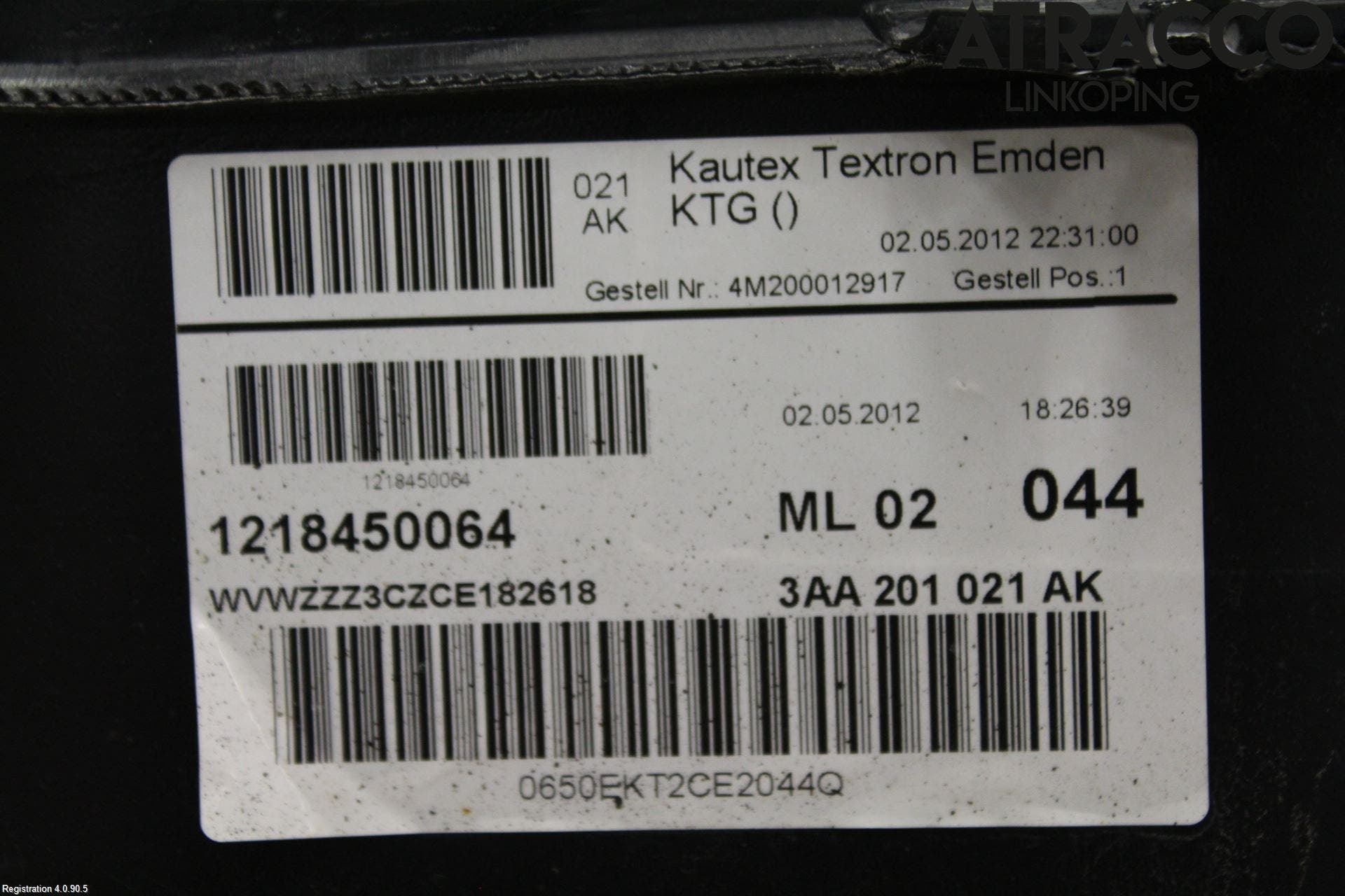 Volkswagen VW PASSAT 11-14 Bränsletank Diesel