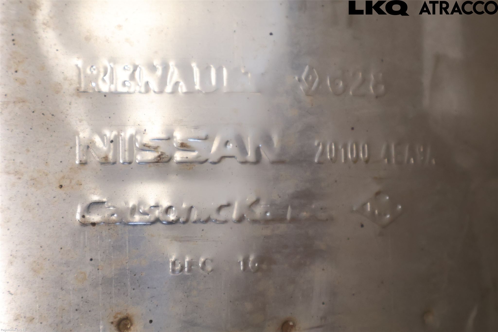 Nissan QASHQAI 17-21 Avgas Bakre Dämpare