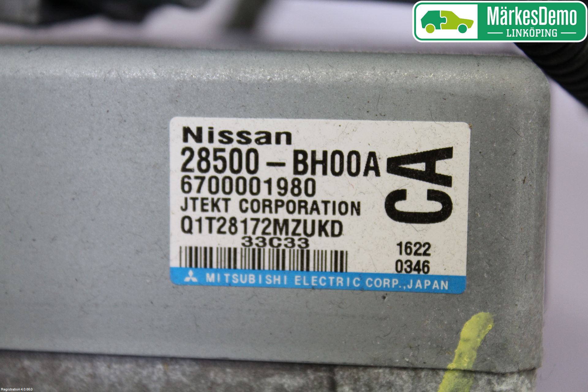 Nissan NOTE E11 06-14 Rattaxelagg Med Inb Servo