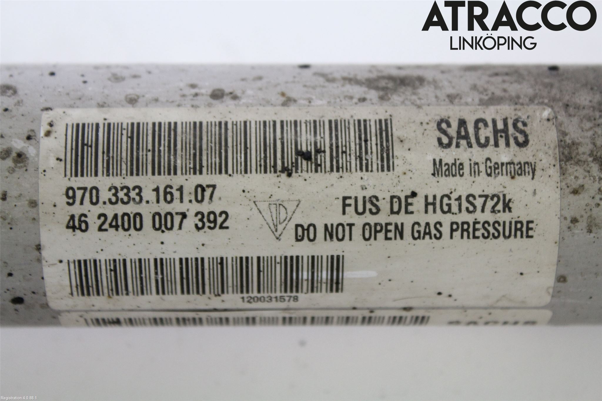 Porsche PANAMERA 09- Stötdämpare Bak