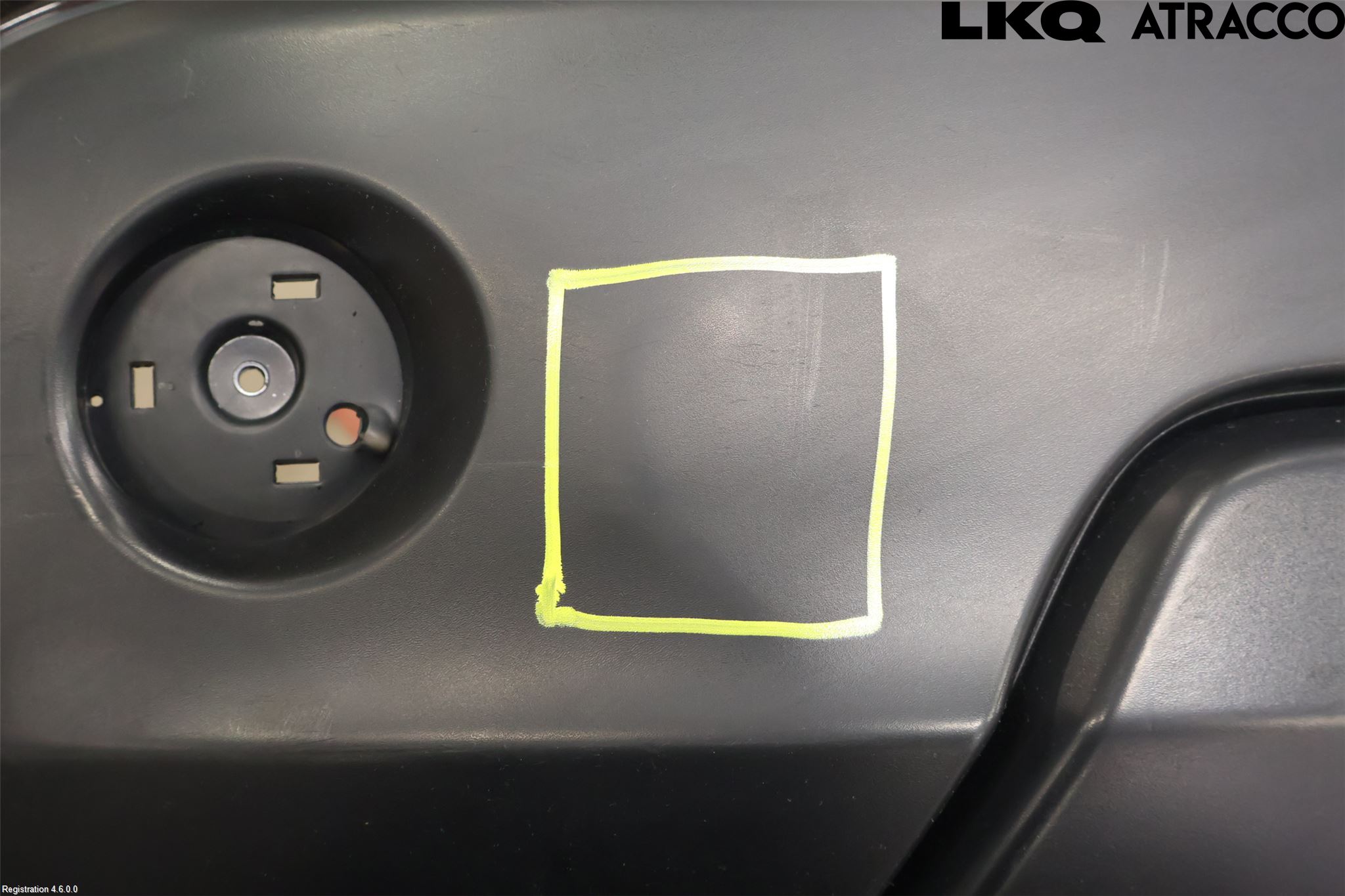 Nissan QASHQAI 10-14 Stötfångarbeklädnad Bak