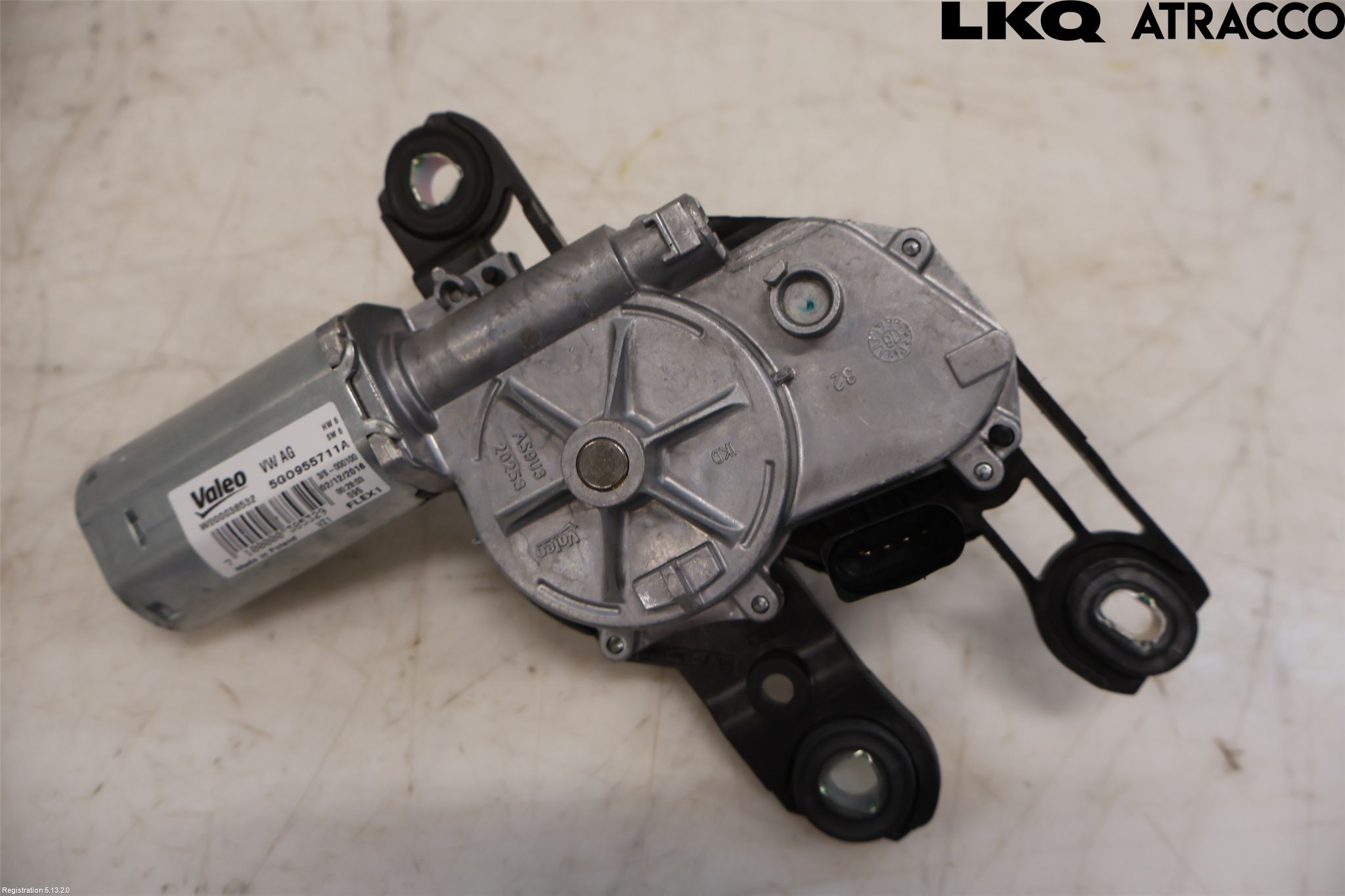 Volkswagen VW GOLF / E-GOLF VII 13-20 Torkarmotor Baklucka