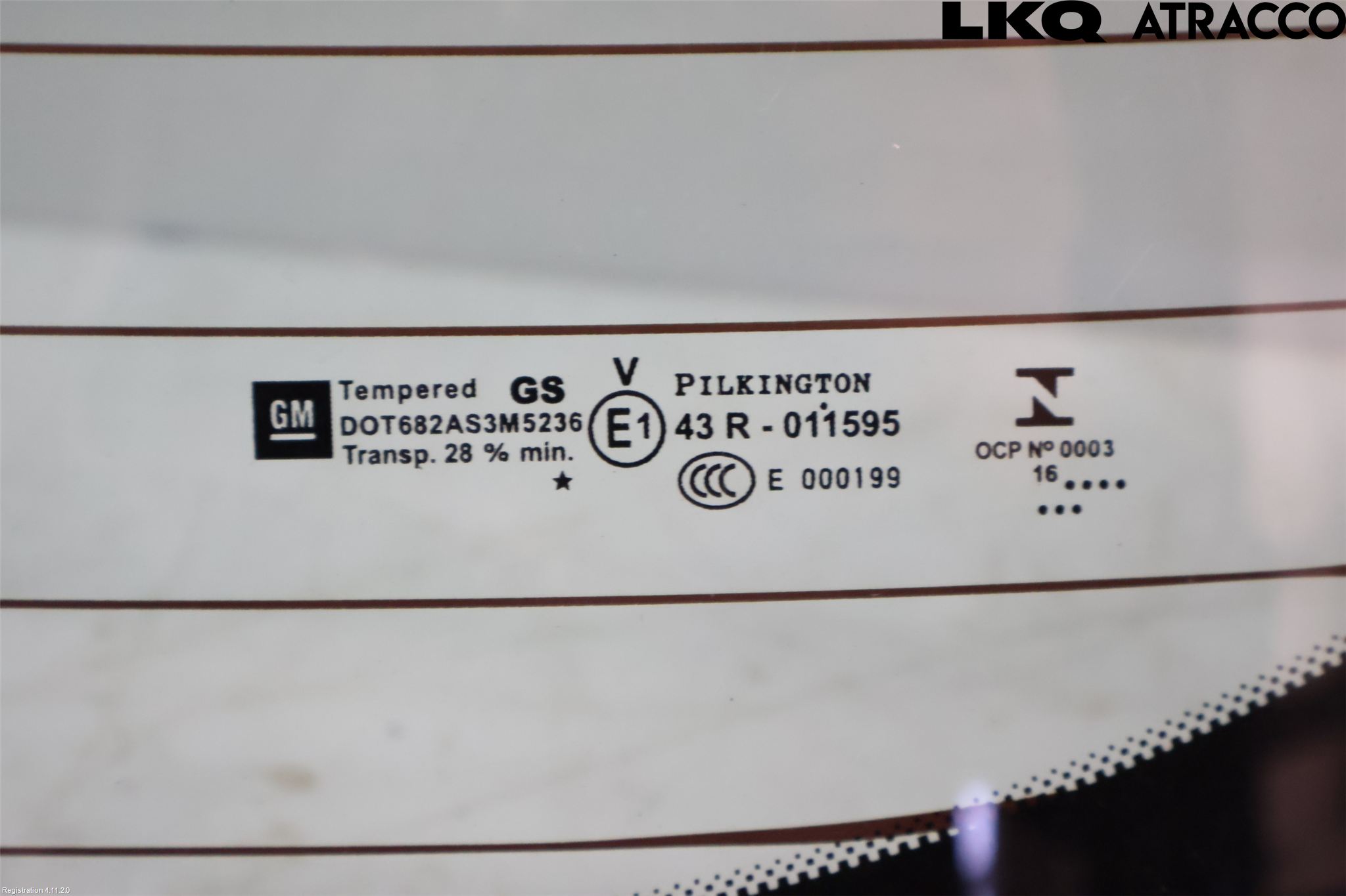 Opel ASTRA K 16-22 Bakruta
