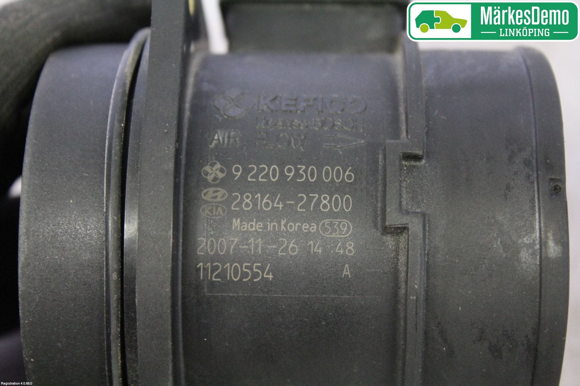 Hyundai SANTA FE 06-12 Injluftmassamätare