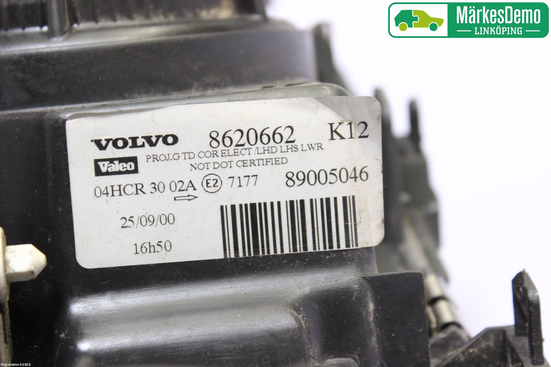 Volvo S80 99-03 Strålkastare Vänster