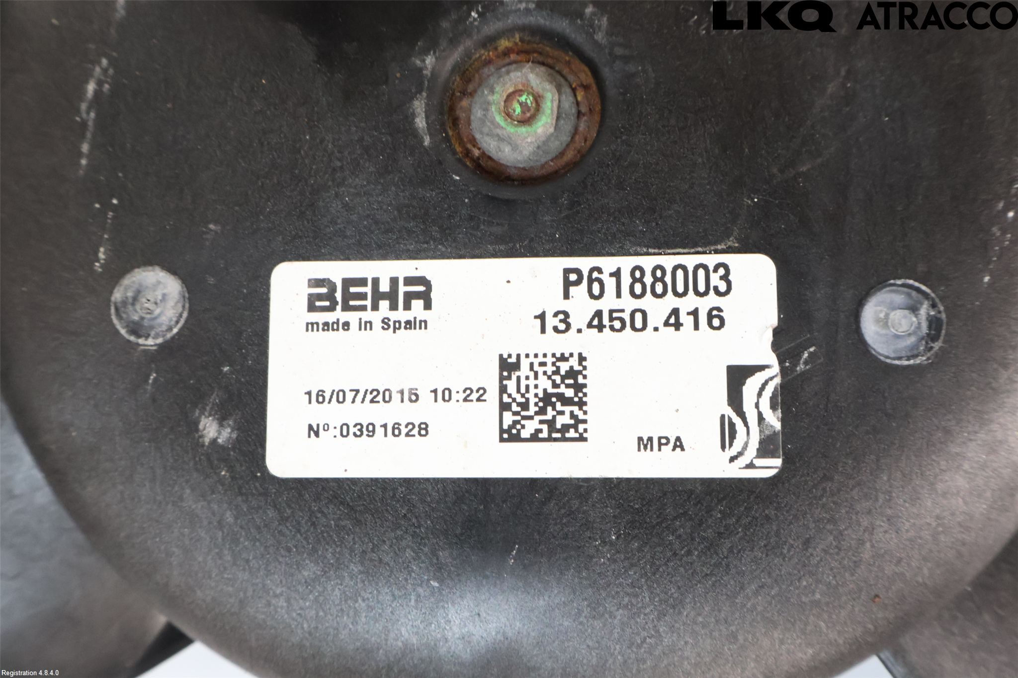 Opel ADAM 13-20 Kylfläkt El