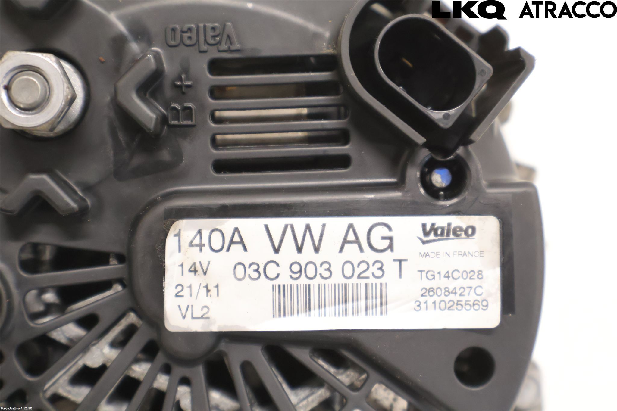 Volkswagen VW PASSAT 11-14 Generator