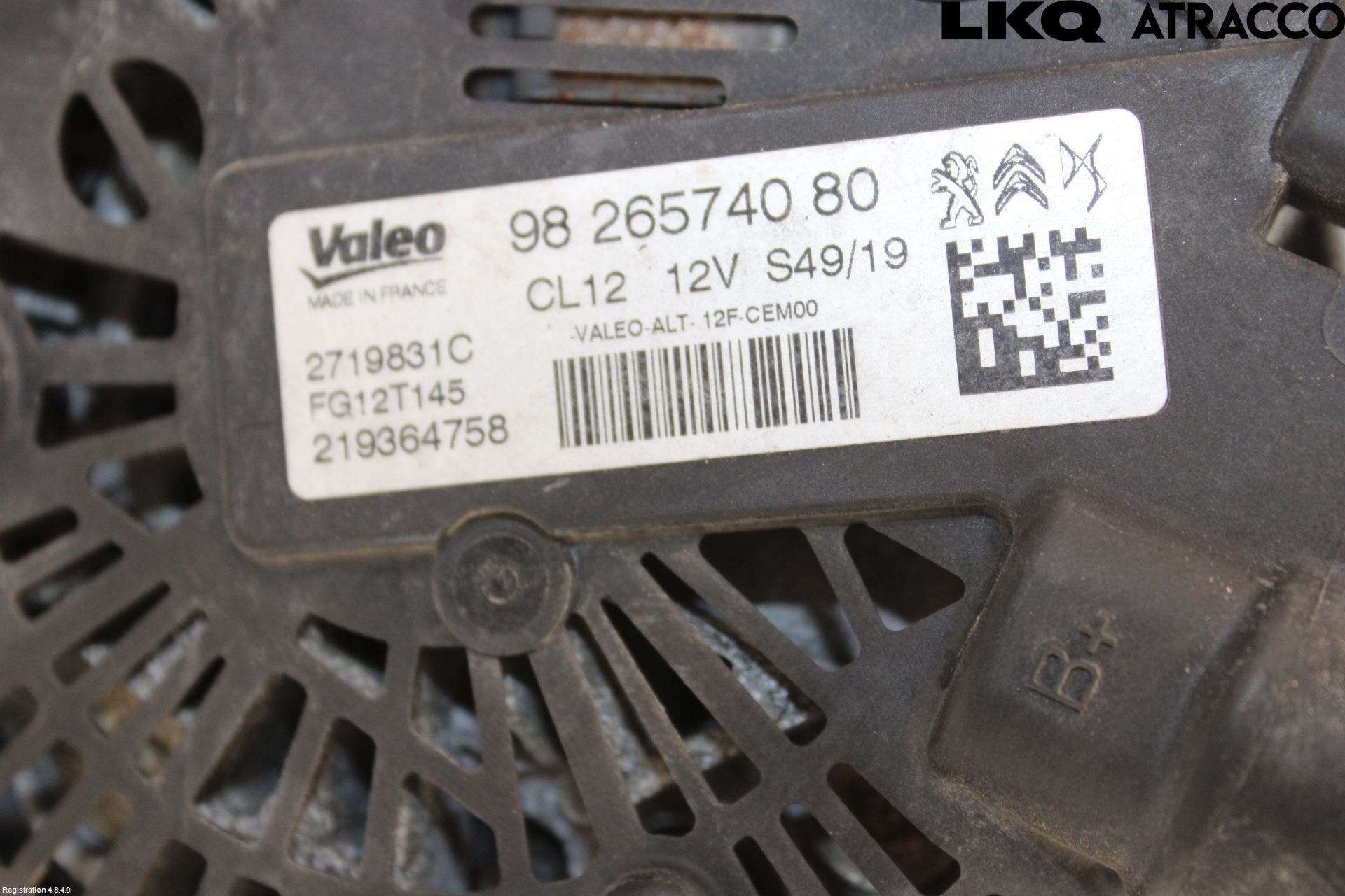 Citroen C3 AIRCROSS 18-23 Generator