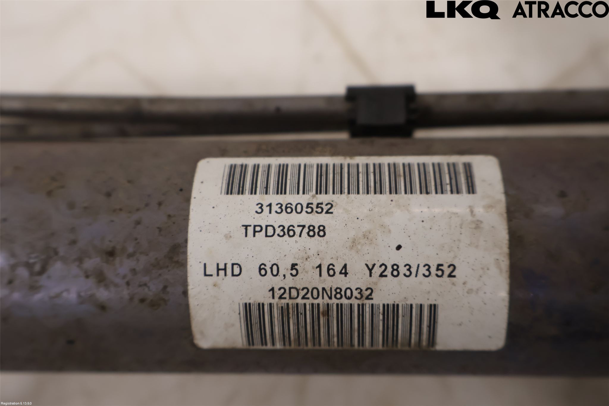 Volvo V60 11-13 Styrväxel Servo -Snäcka