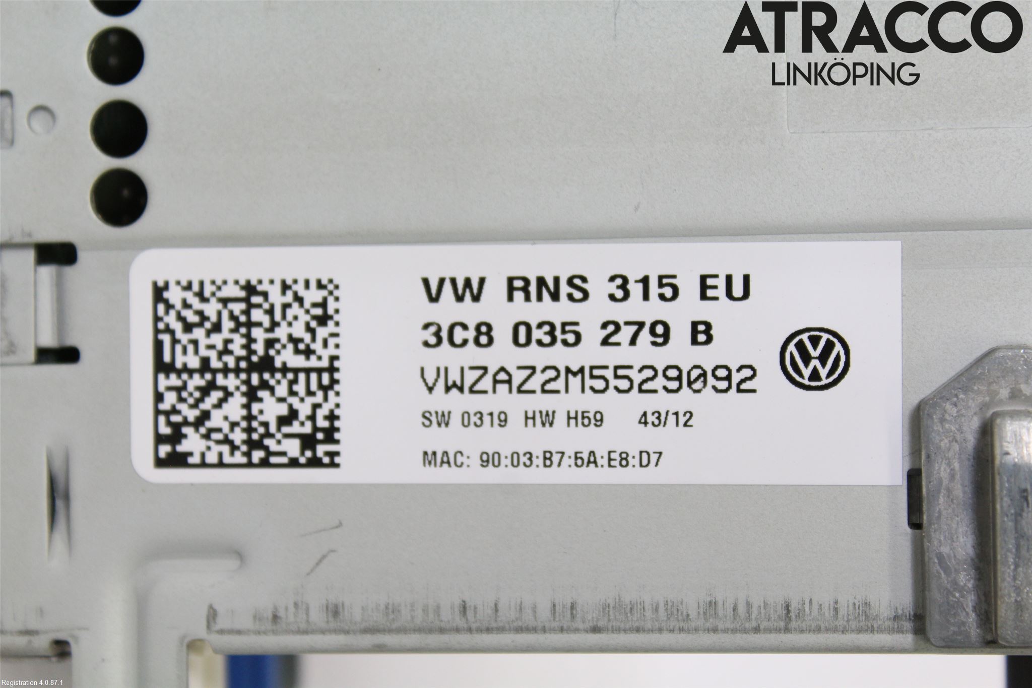 Volkswagen VW TRANSP/CARAVELLE (T5) 04-15 Cd Radio - Multimediapanel