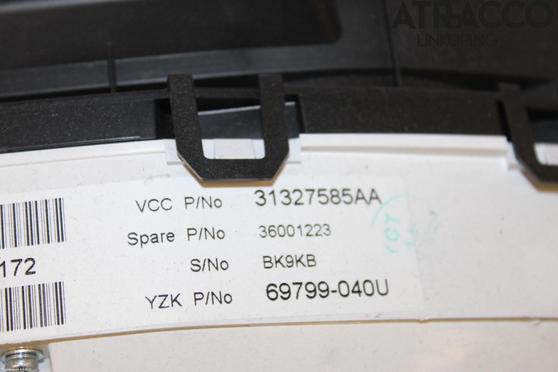 Volvo V60 11-13 Instrument Komb