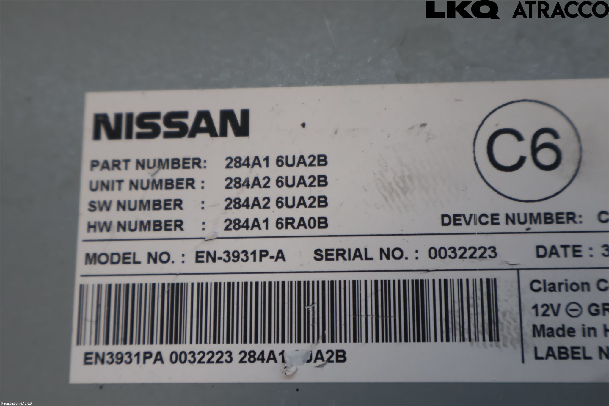 Nissan QASHQAI 21- Styrenhet Övrigt
