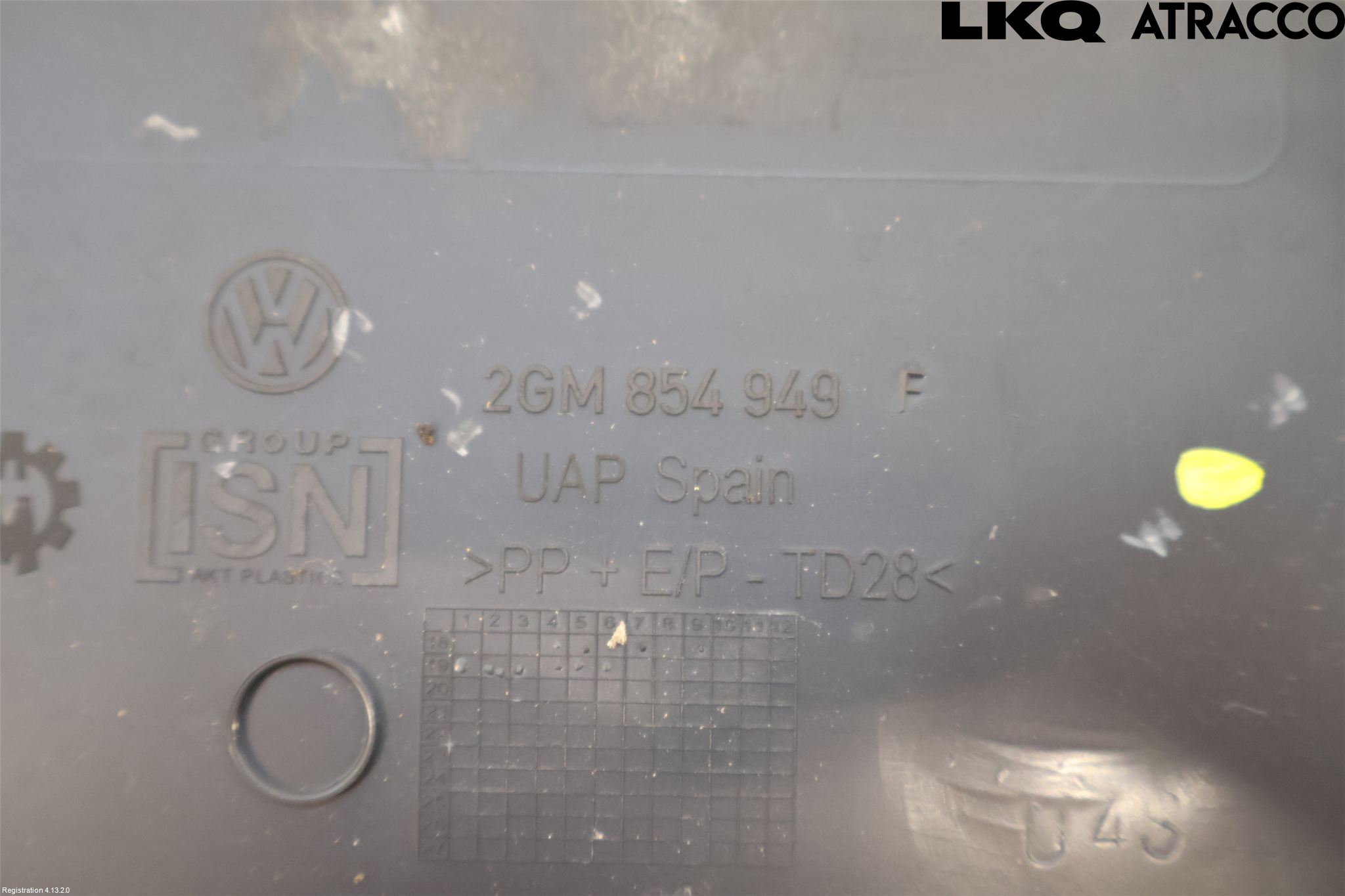 Volkswagen VW T-CROSS 19- Dörr Dekorlist Bak Vä