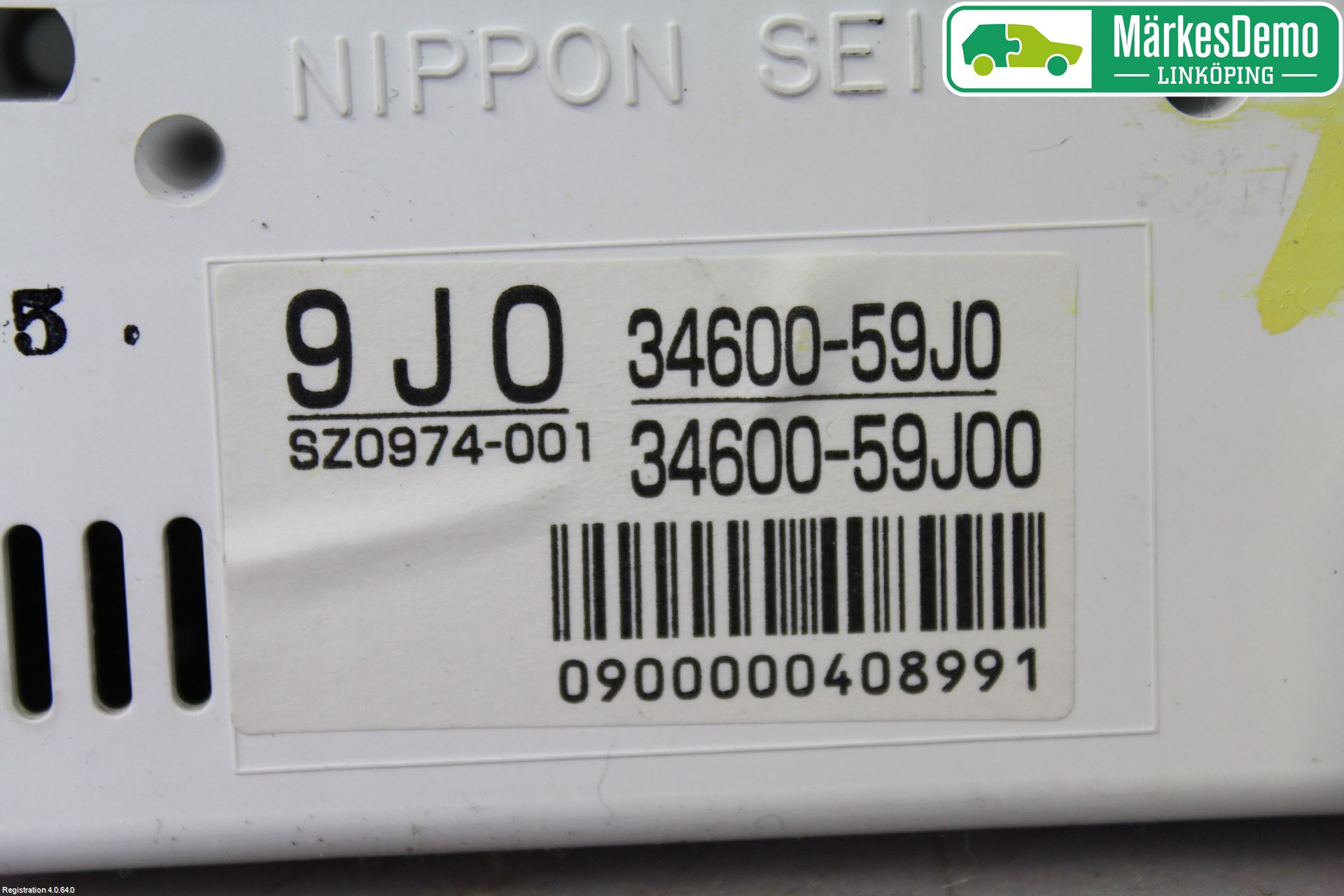 Suzuki LIANA Instrument Klocka