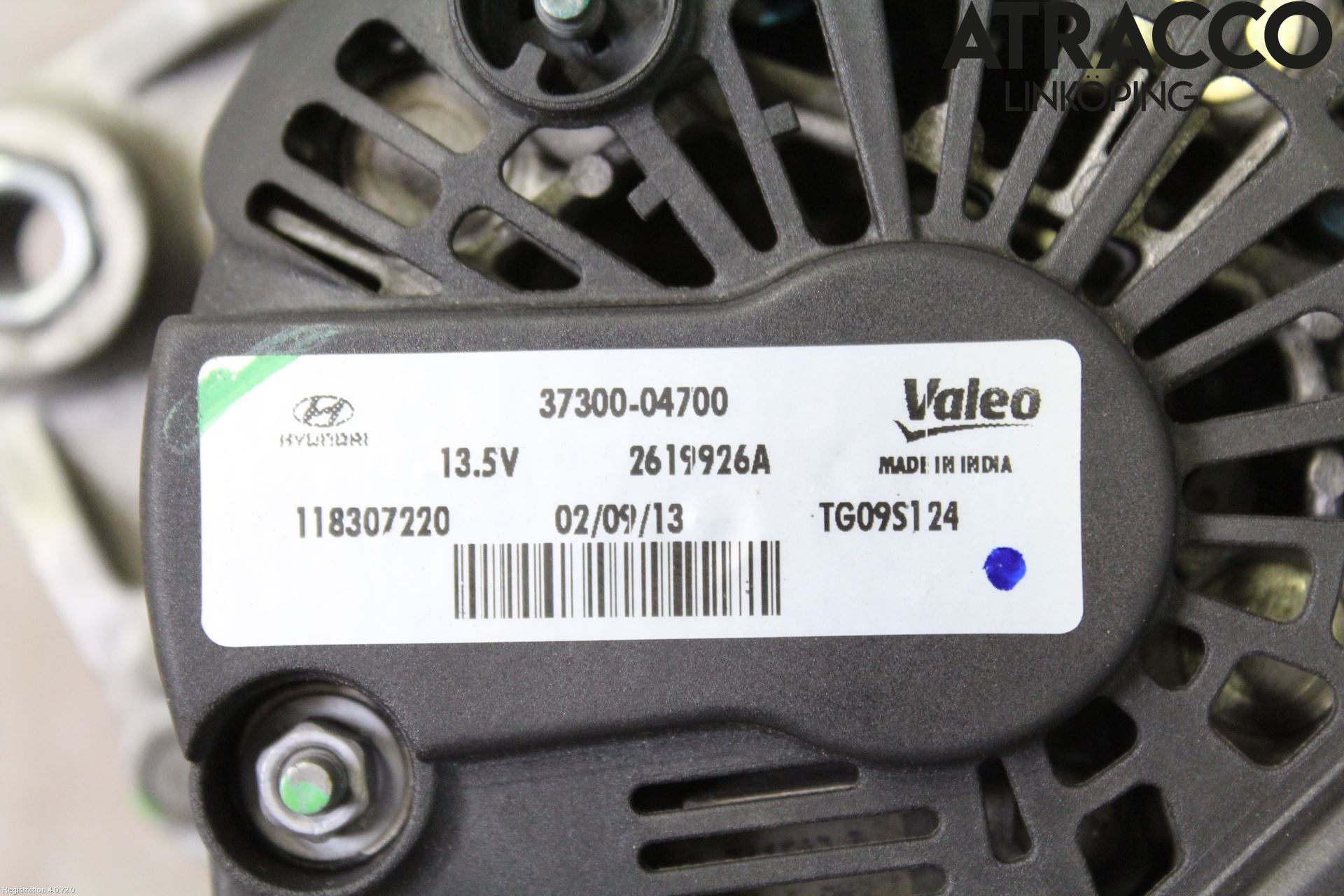 Hyundai i10 BA 14-16 Generator