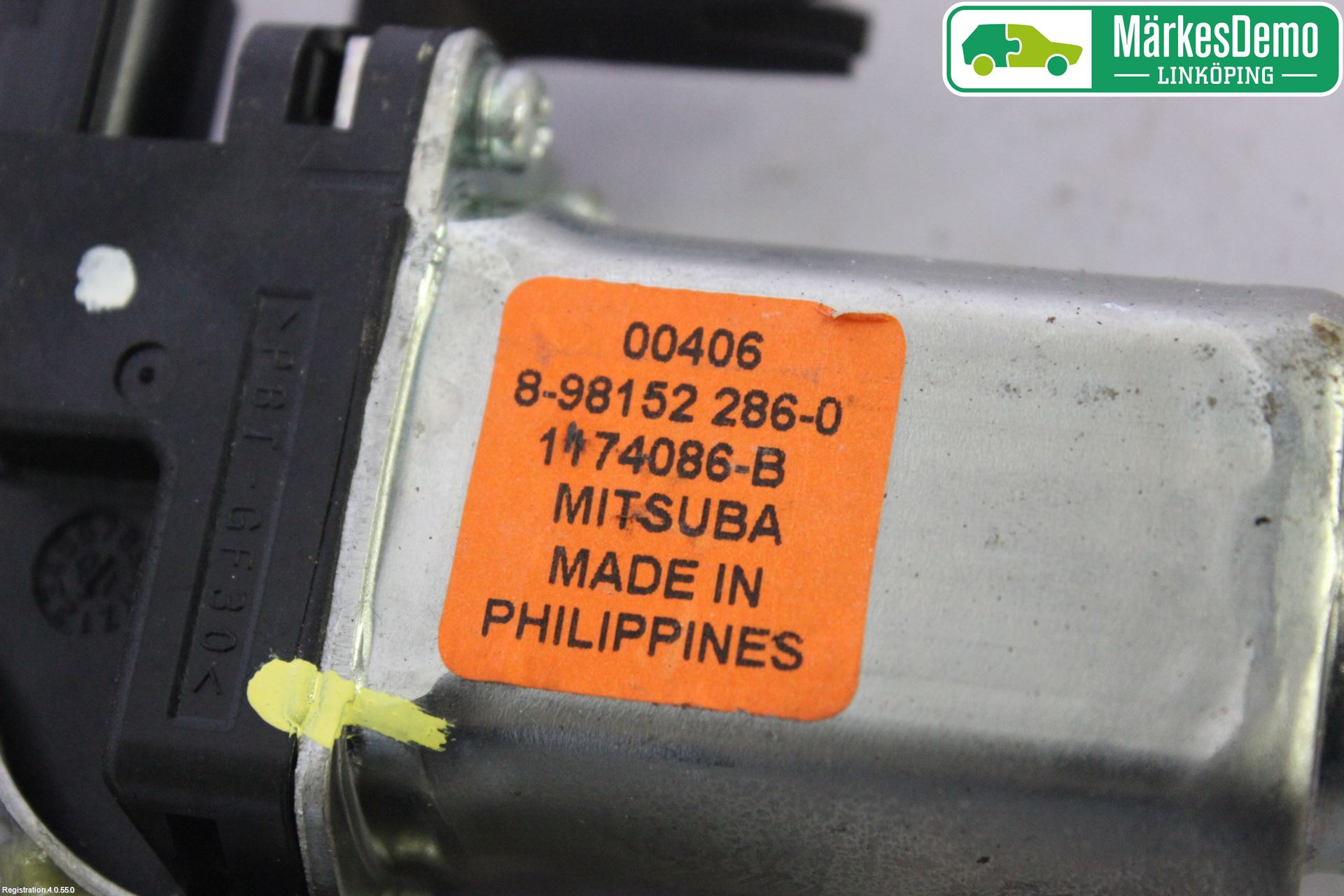 Isuzu D-MAX Fönsterhissmekanism