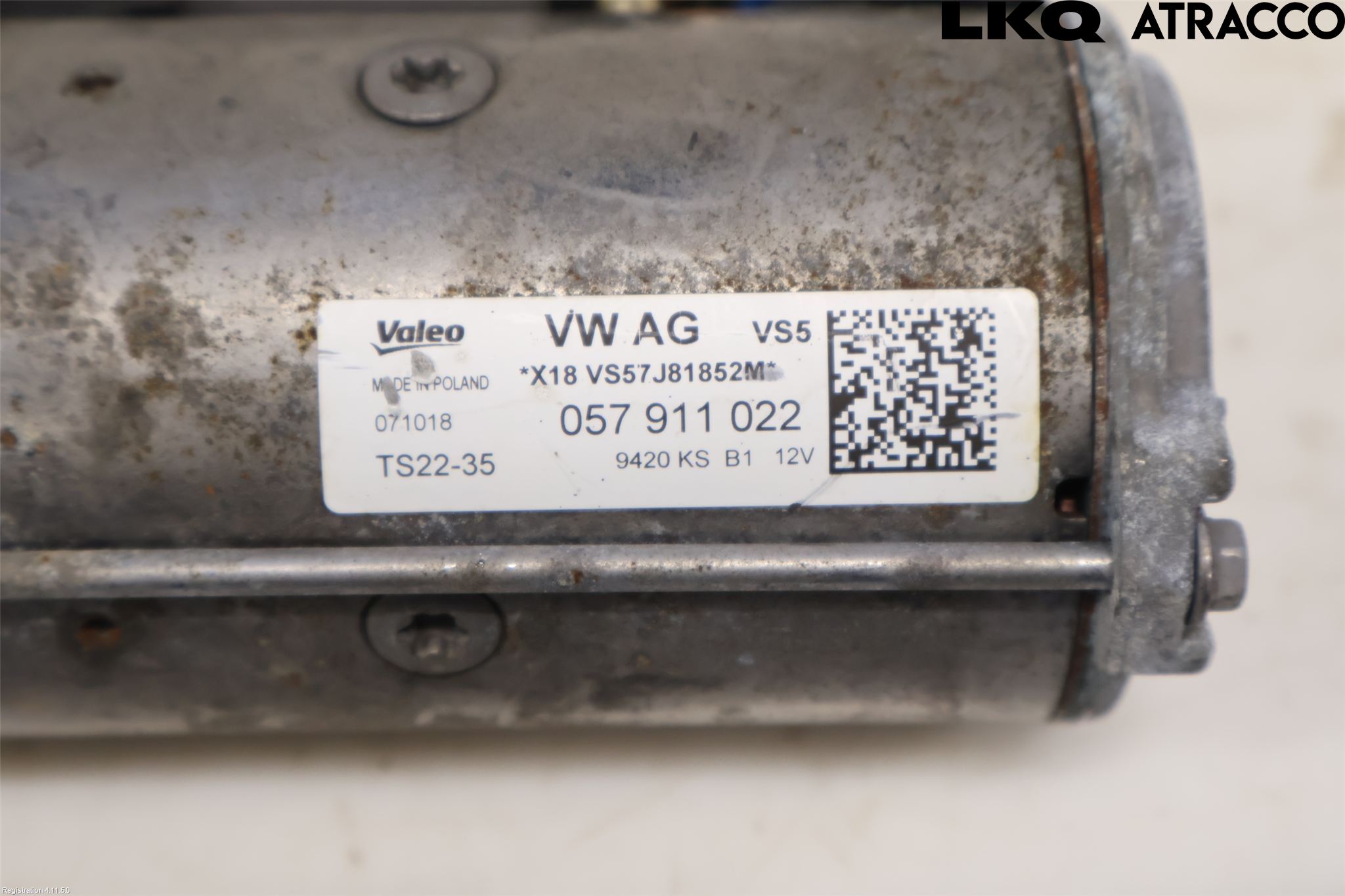 Audi A6 F2/C8 19- Startmotor Diesel