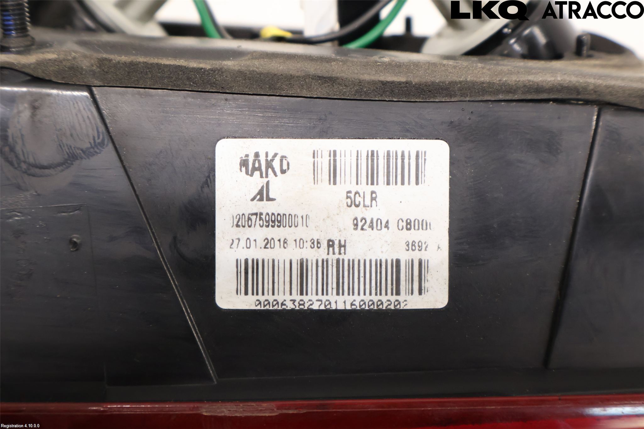 Hyundai i20 GB 15-20 Bakljus Lucka Hö