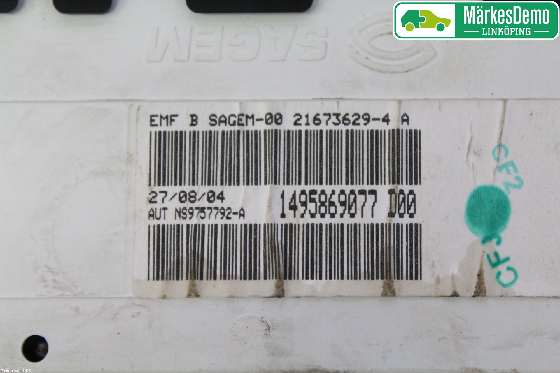 Citroen C8 Färddator