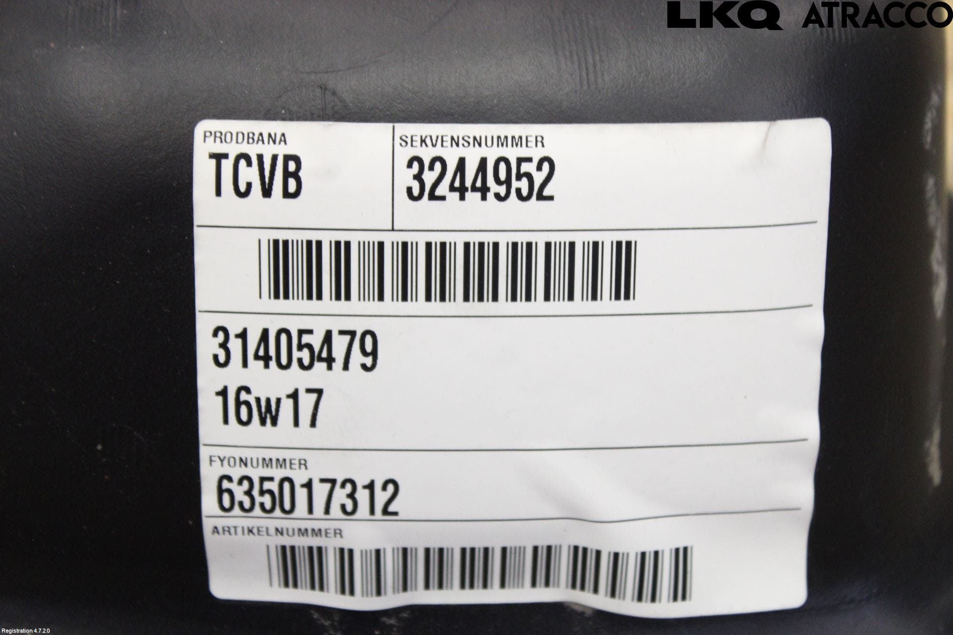 Volvo V90 17->> Bränsletank Diesel