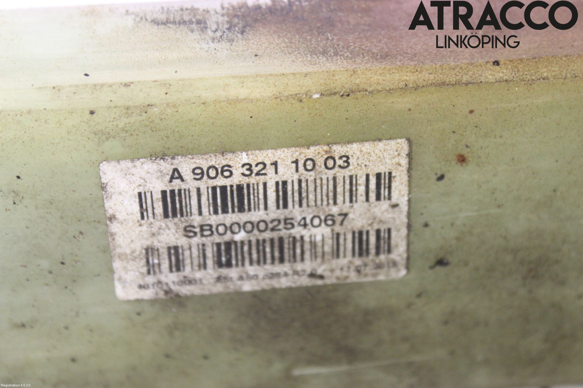 Mercedes-Benz MB SPRINTER (W906) 06-18 Fjäder Fram Blad