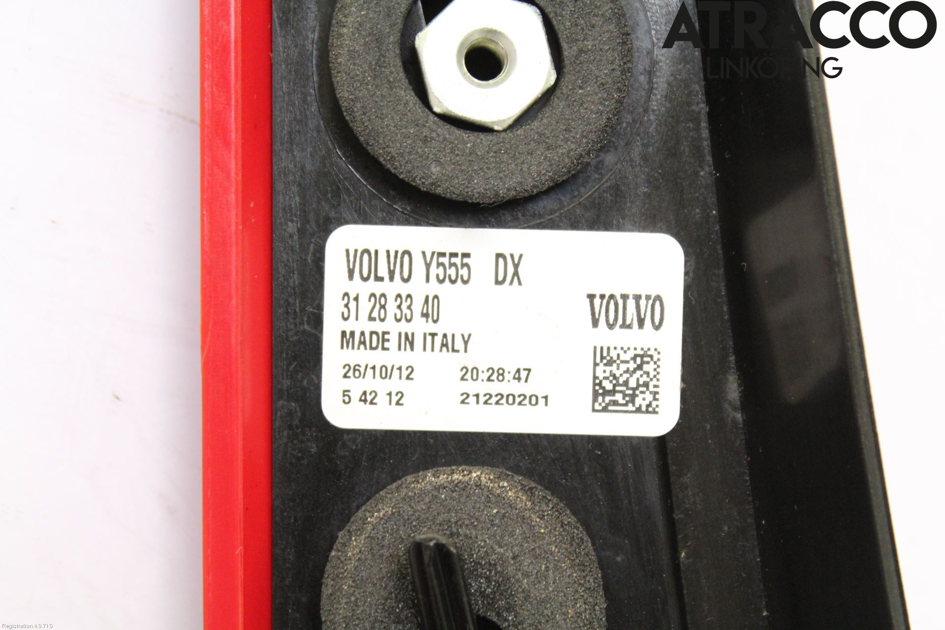 Volvo V40 12-19 Bakljus Höger