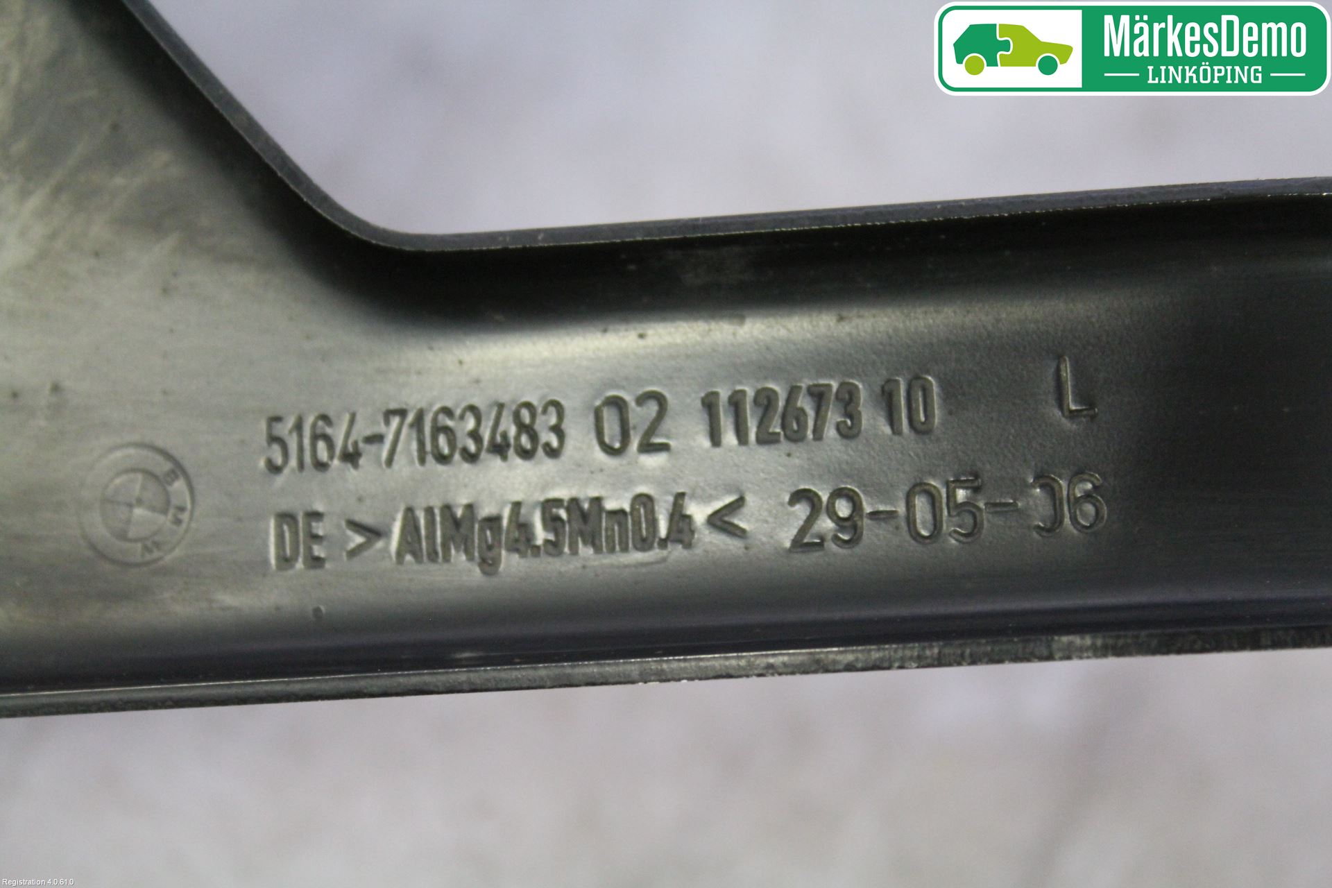 BMW 5 E60/61 Sed/Tou 02-10 Frontplåt