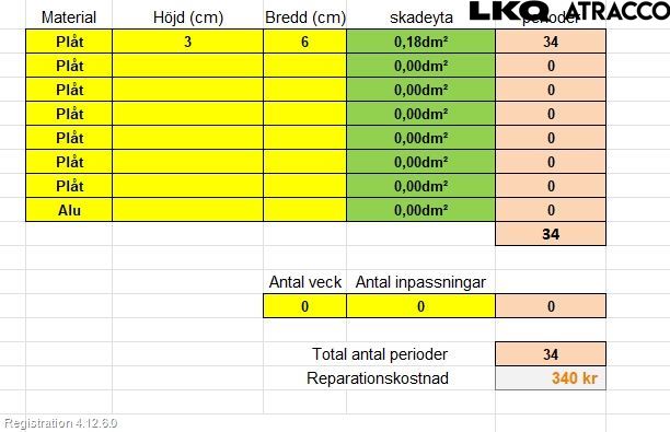 Toyota RAV4 13-18 Skärm Fram Vänster