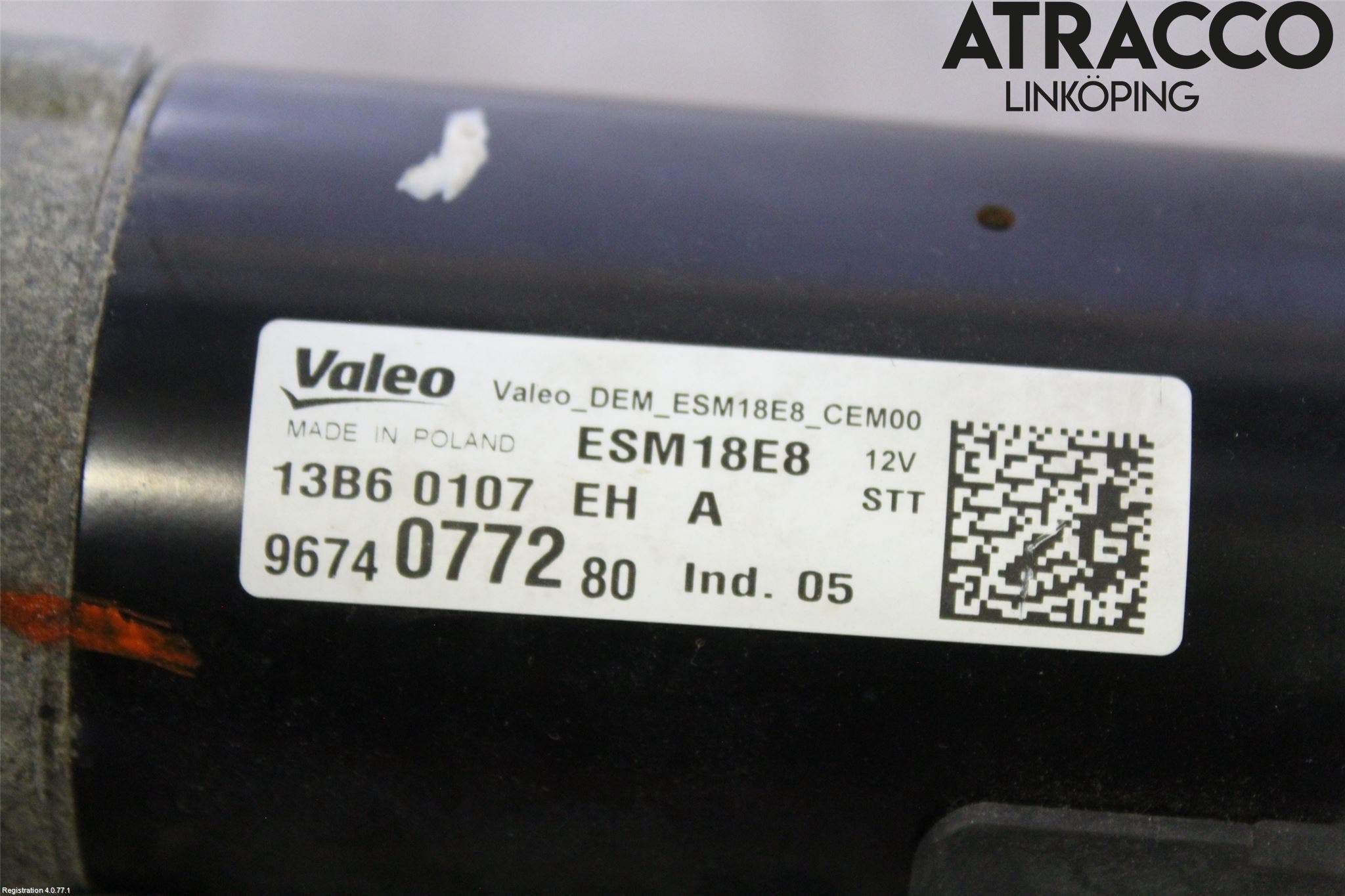 Peugeot 308 14-21 Startmotor