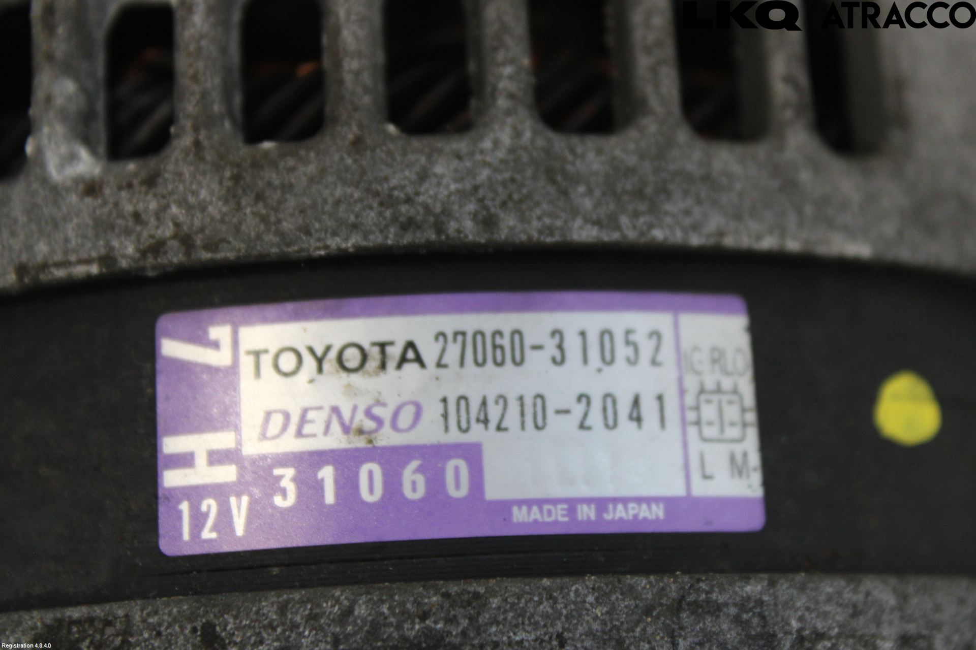 Lexus IS 220d/250/350 06-13 Generator