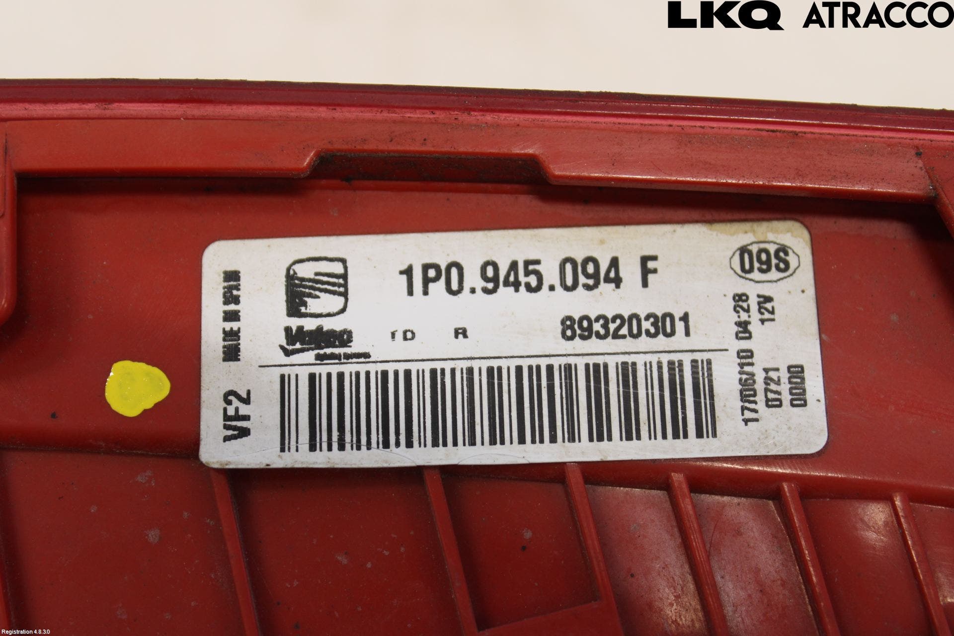 Seat LEON 06-12 Bakljus Lucka Hö