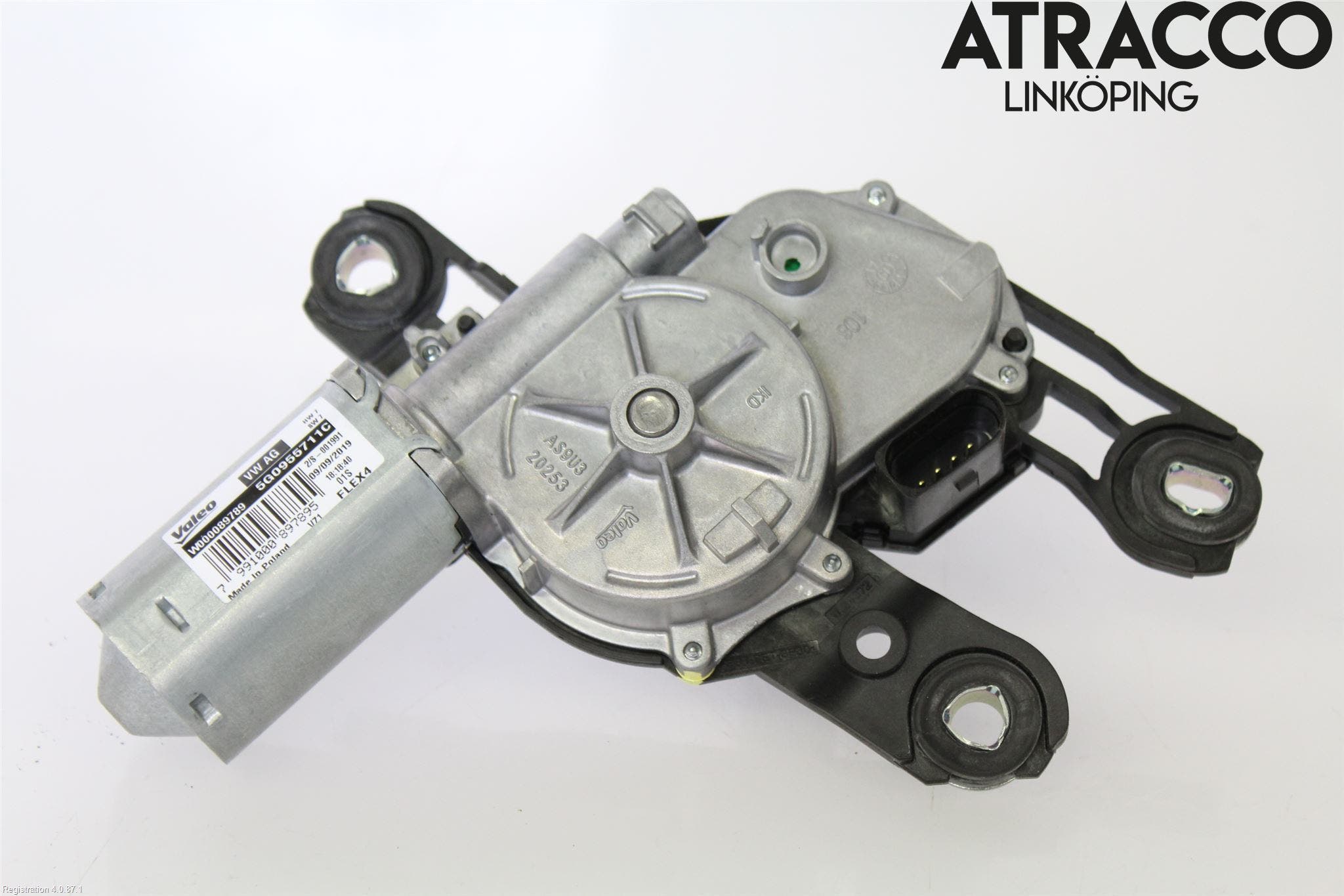 Volkswagen VW GOLF / E-GOLF VII 13-20 Torkarmotor Baklucka