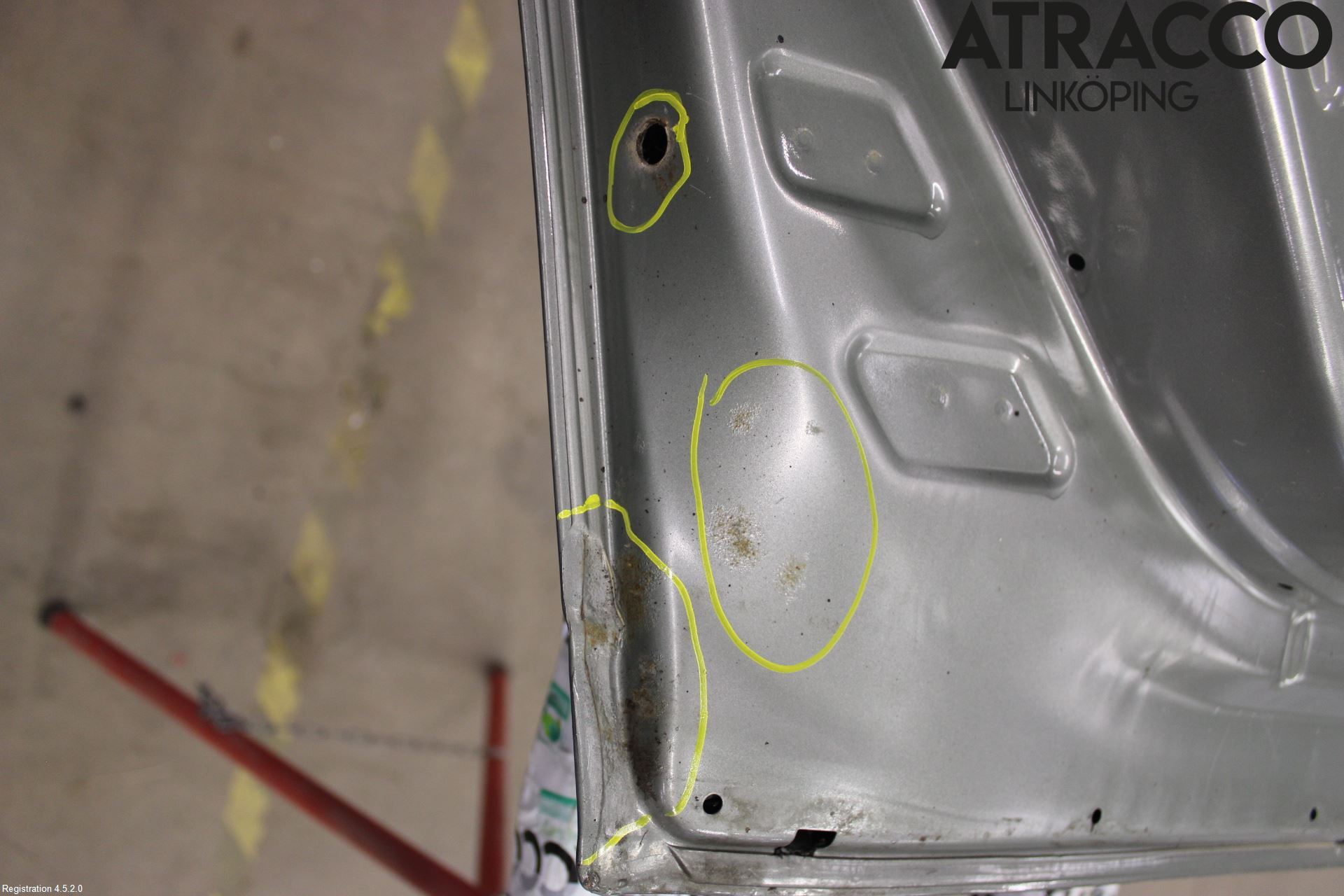 Nissan X-TRAIL 08-14 Dörr Bak Vänster