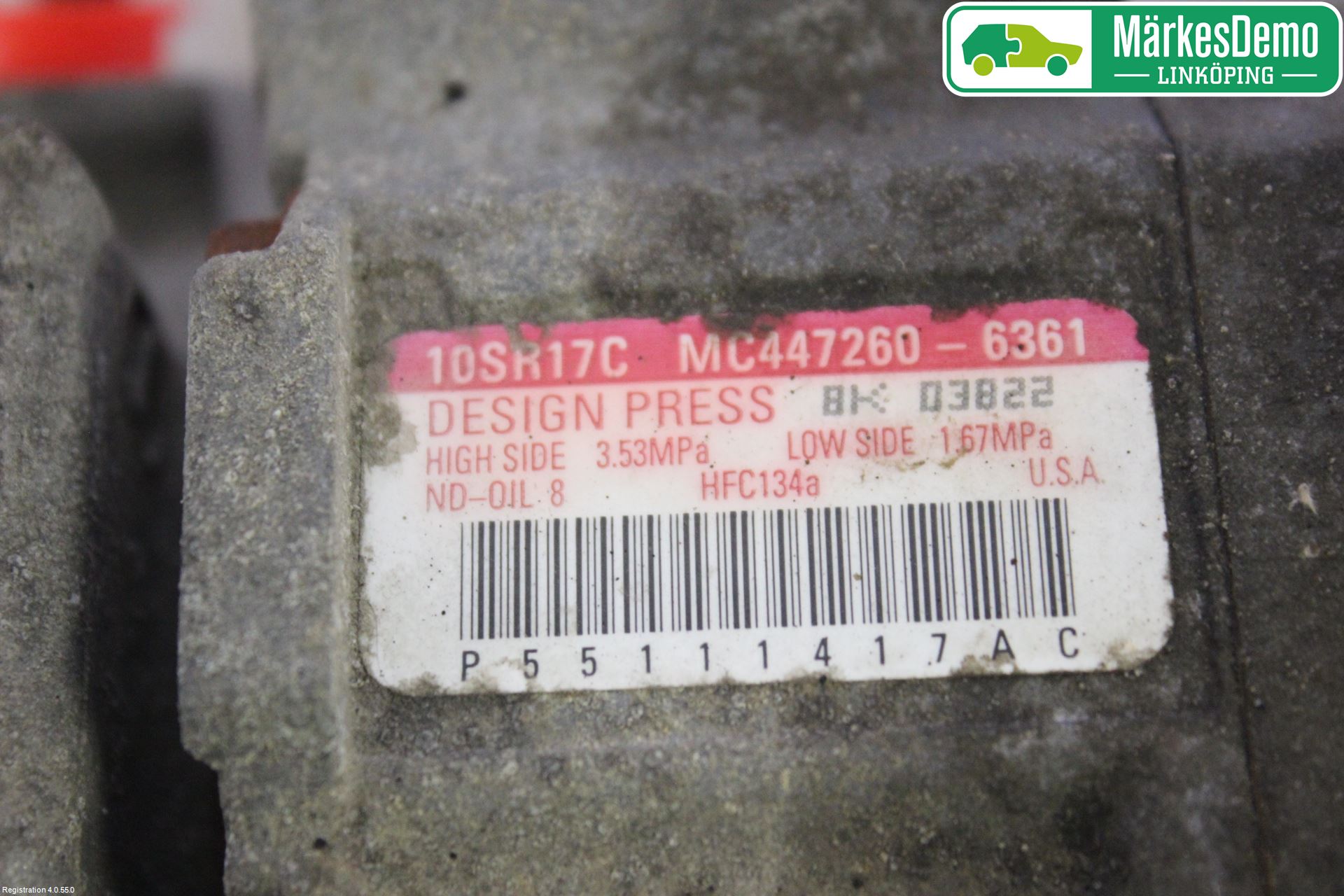 Chevrolet CHR VOYAGER 08-10 Ac Kompressor