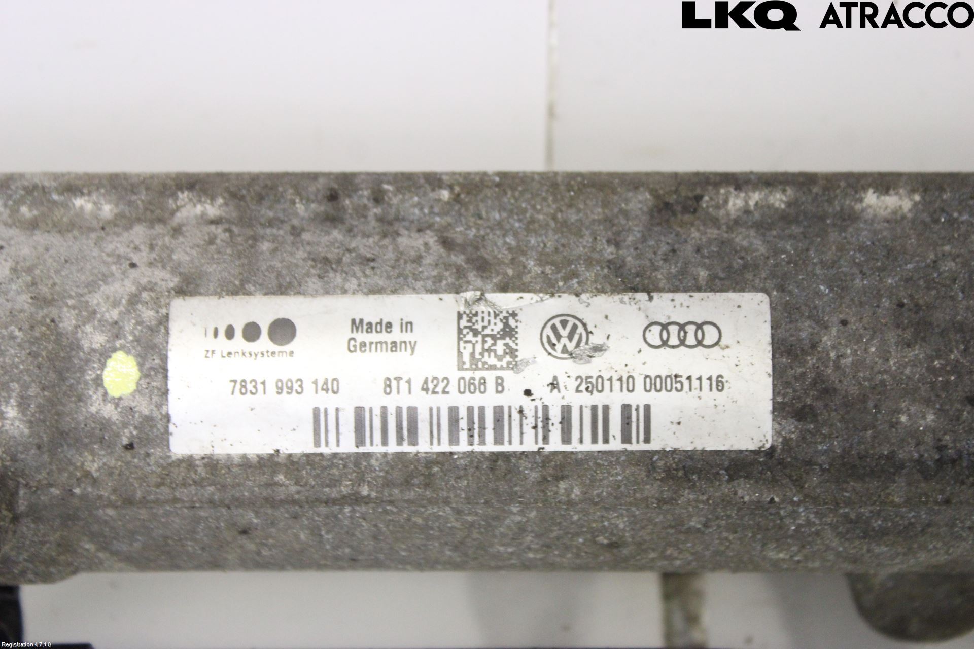 Audi A5 07-16 Styrväxel Servo -Snäcka