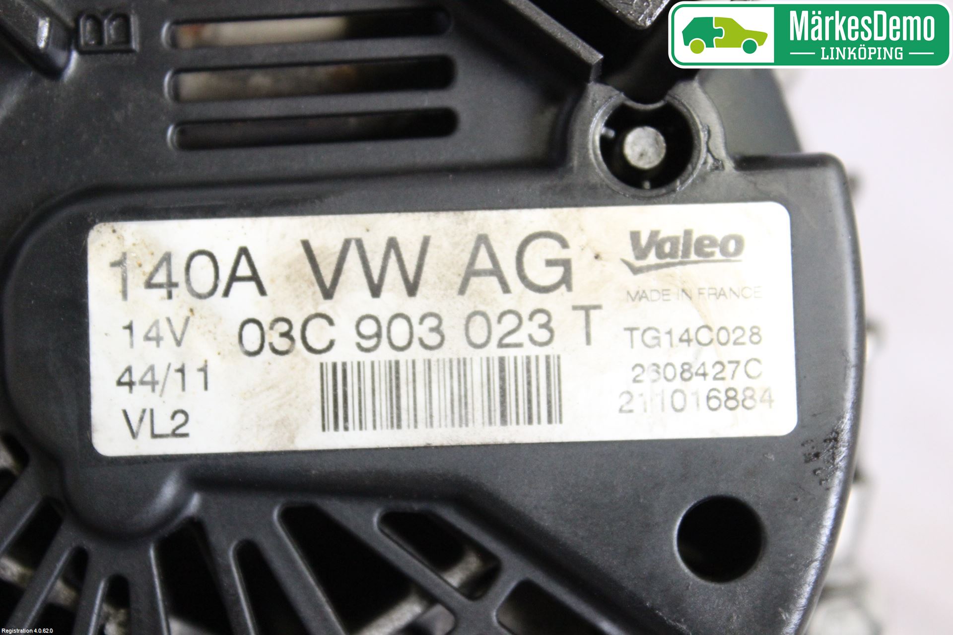 Volkswagen VW PASSAT 11-14 Generator