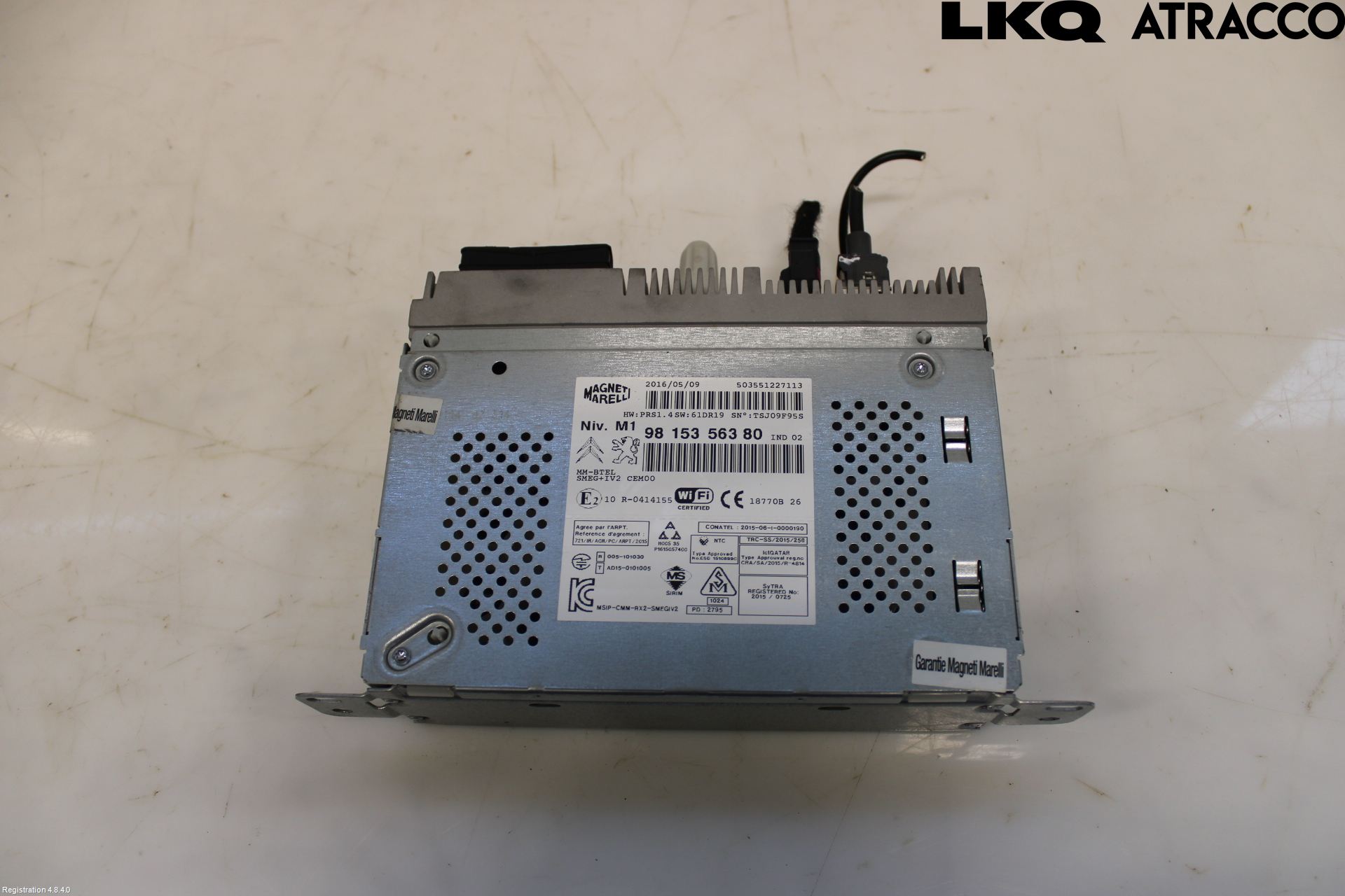 Peugeot 2008 13-20 Cd Radio - Multimediapanel