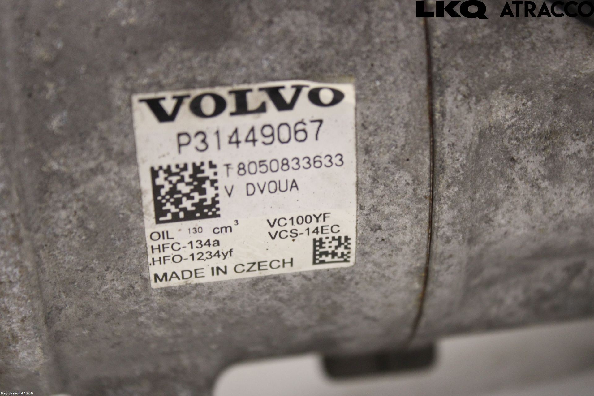 Volvo V60 19- Ac Kompressor