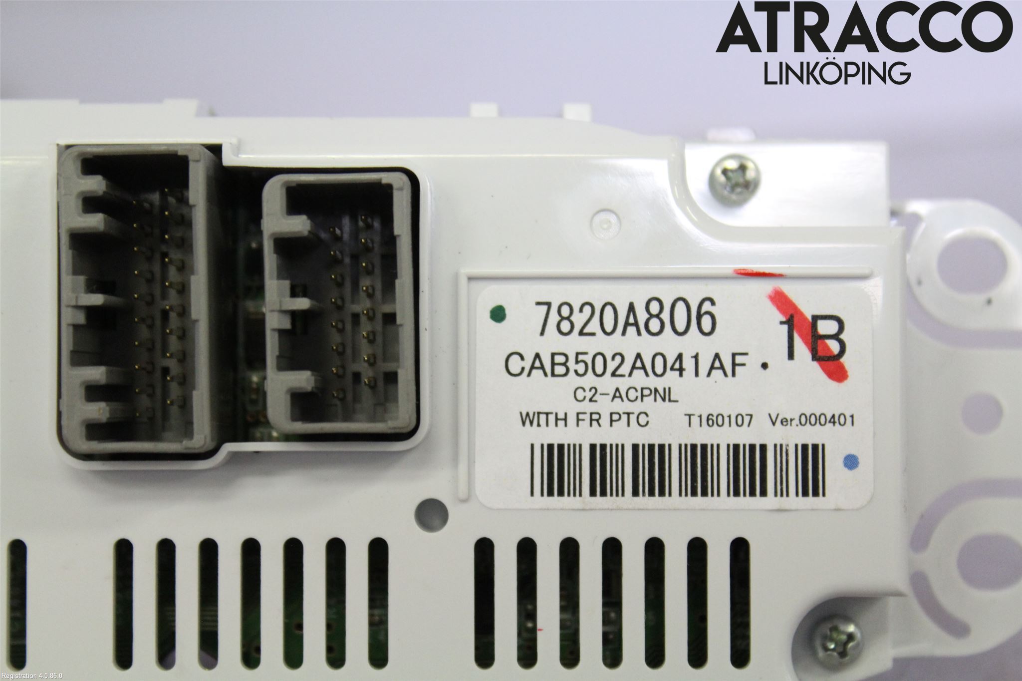 Peugeot 4008 Ac Styrenhet Ac Manöveren