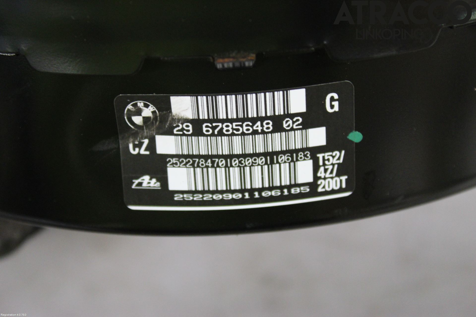 BMW X1 E84 10-15 Bromsservo