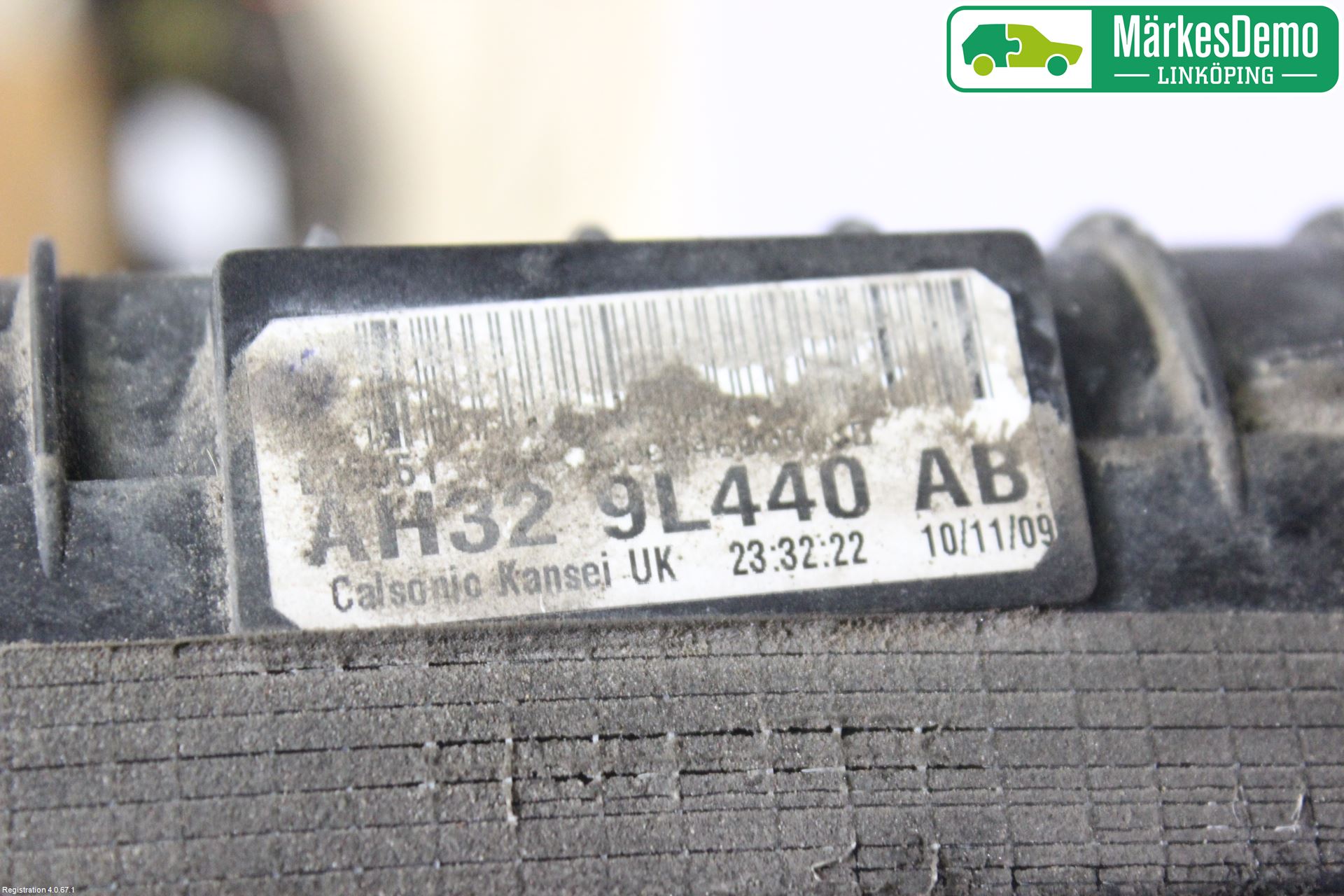 Landrover LAND ROVER DISCOVERY 4 10-16 Laddluft-Intercooler Kyl