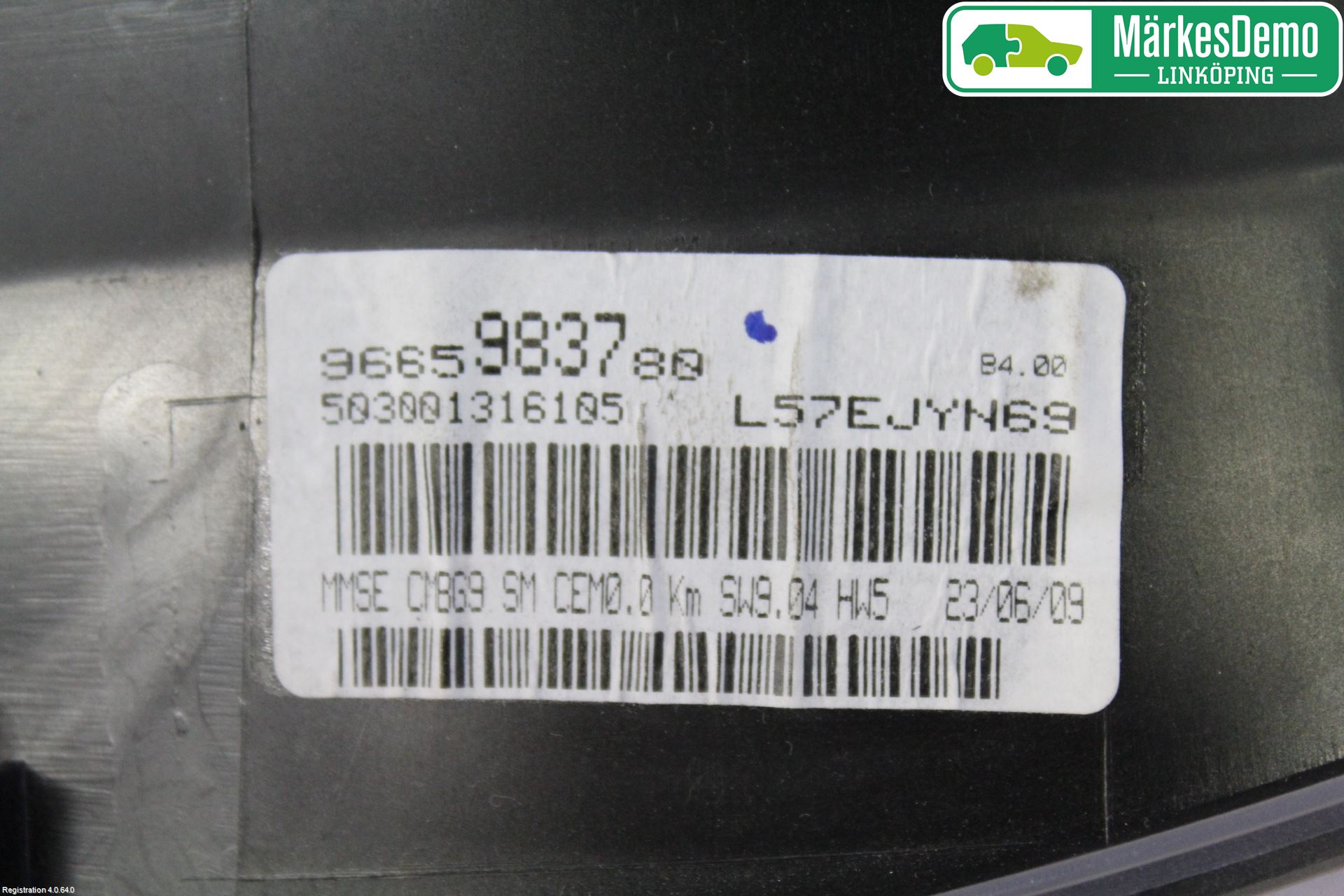 Peugeot PARTNER 08-15 Instrument Komb