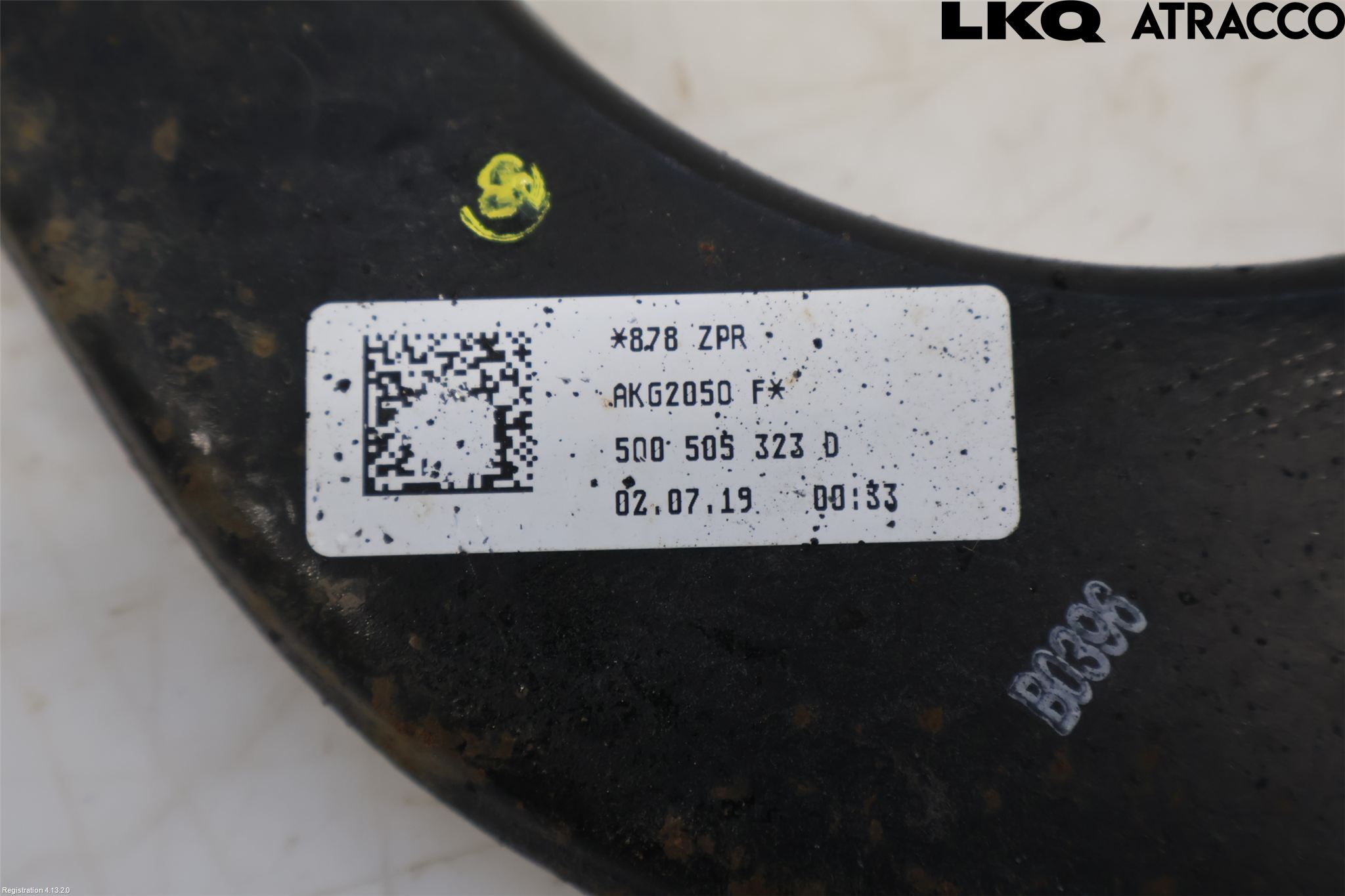 Volkswagen VW GOLF / E-GOLF VII 13-20 Bärarm Bak Övre Höger