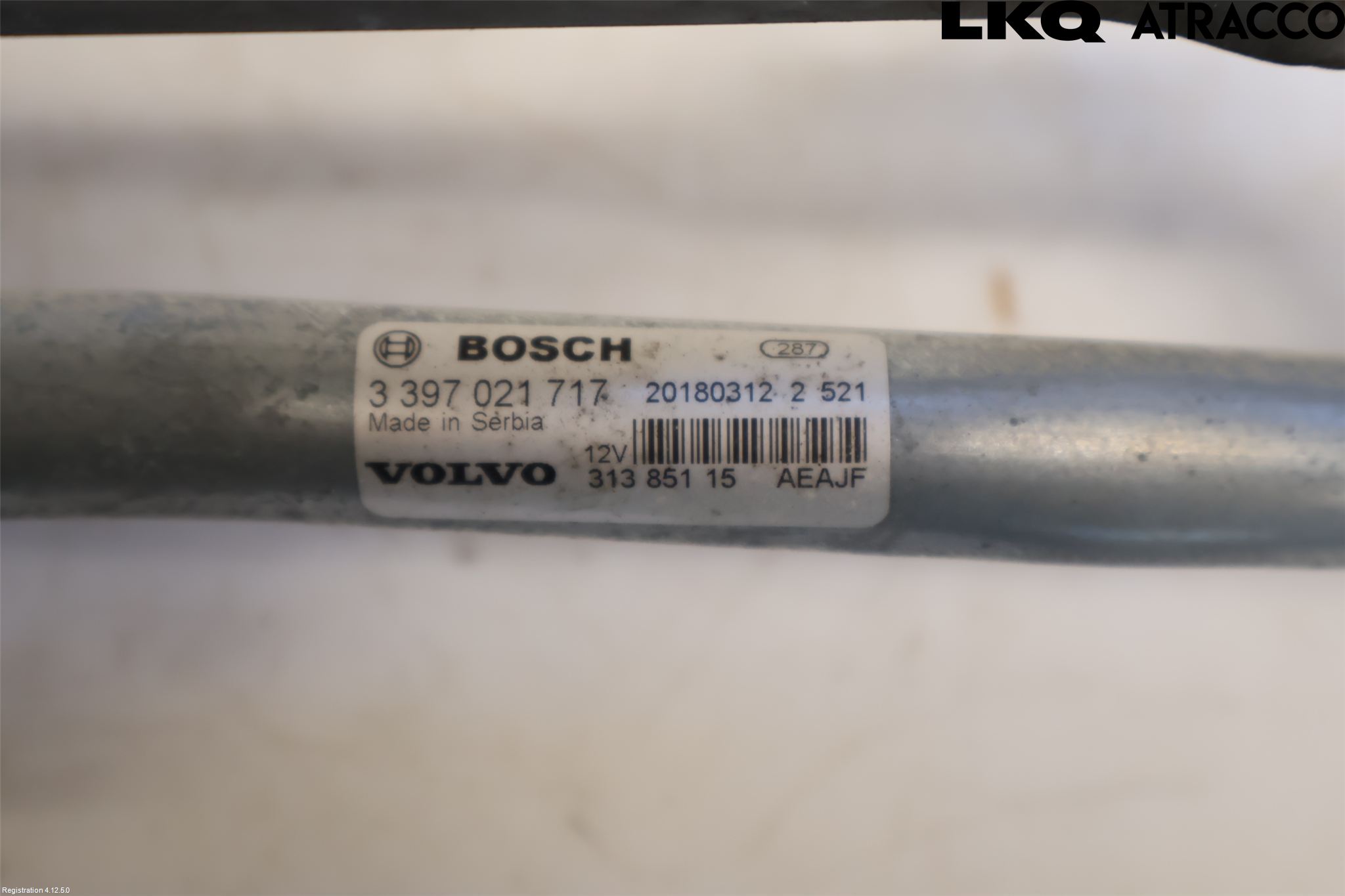 Volvo V90 17->> Torkarmekanism Vindruta